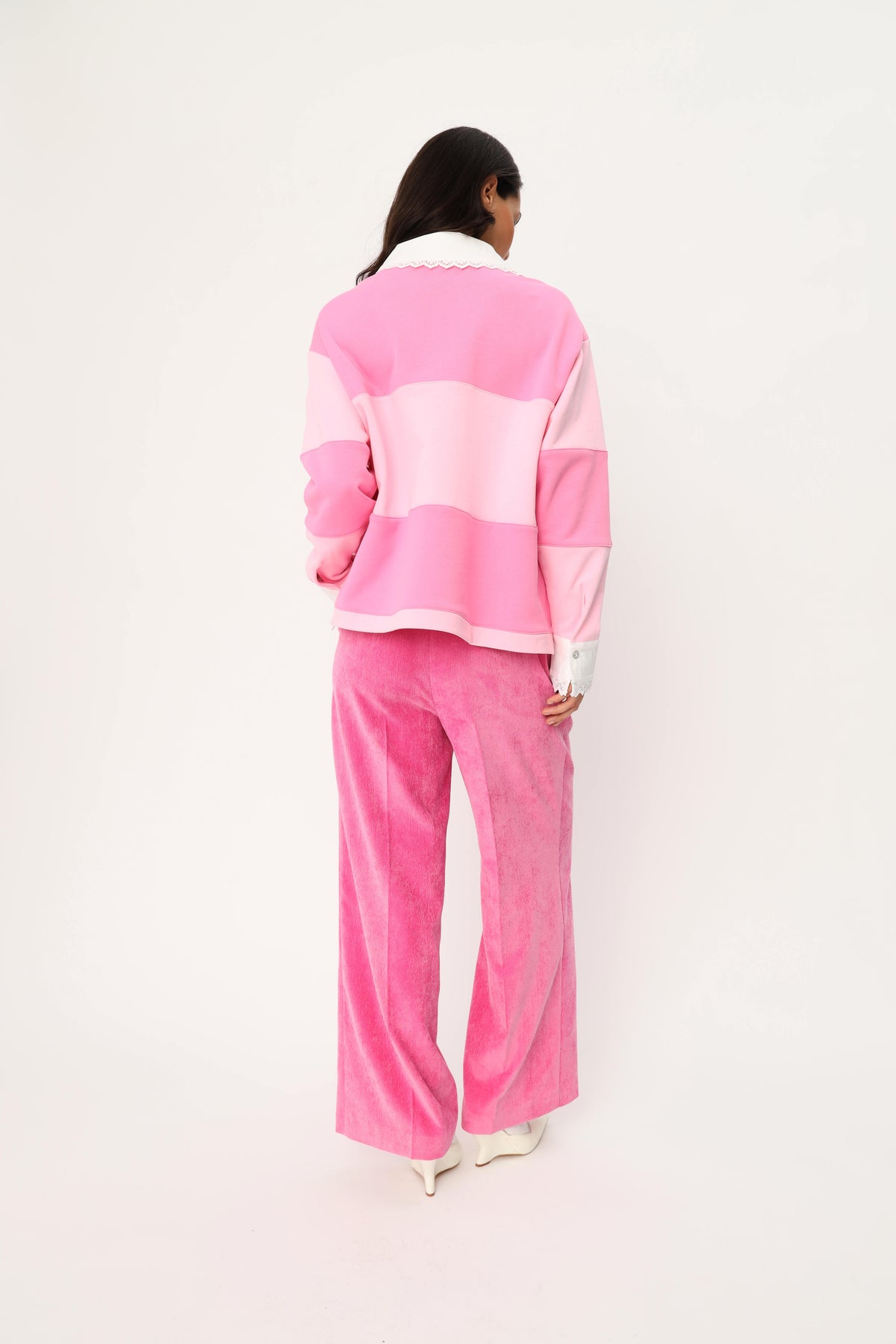 CRAS Sandiegocras Polo Polo 4006 Pink Stripe