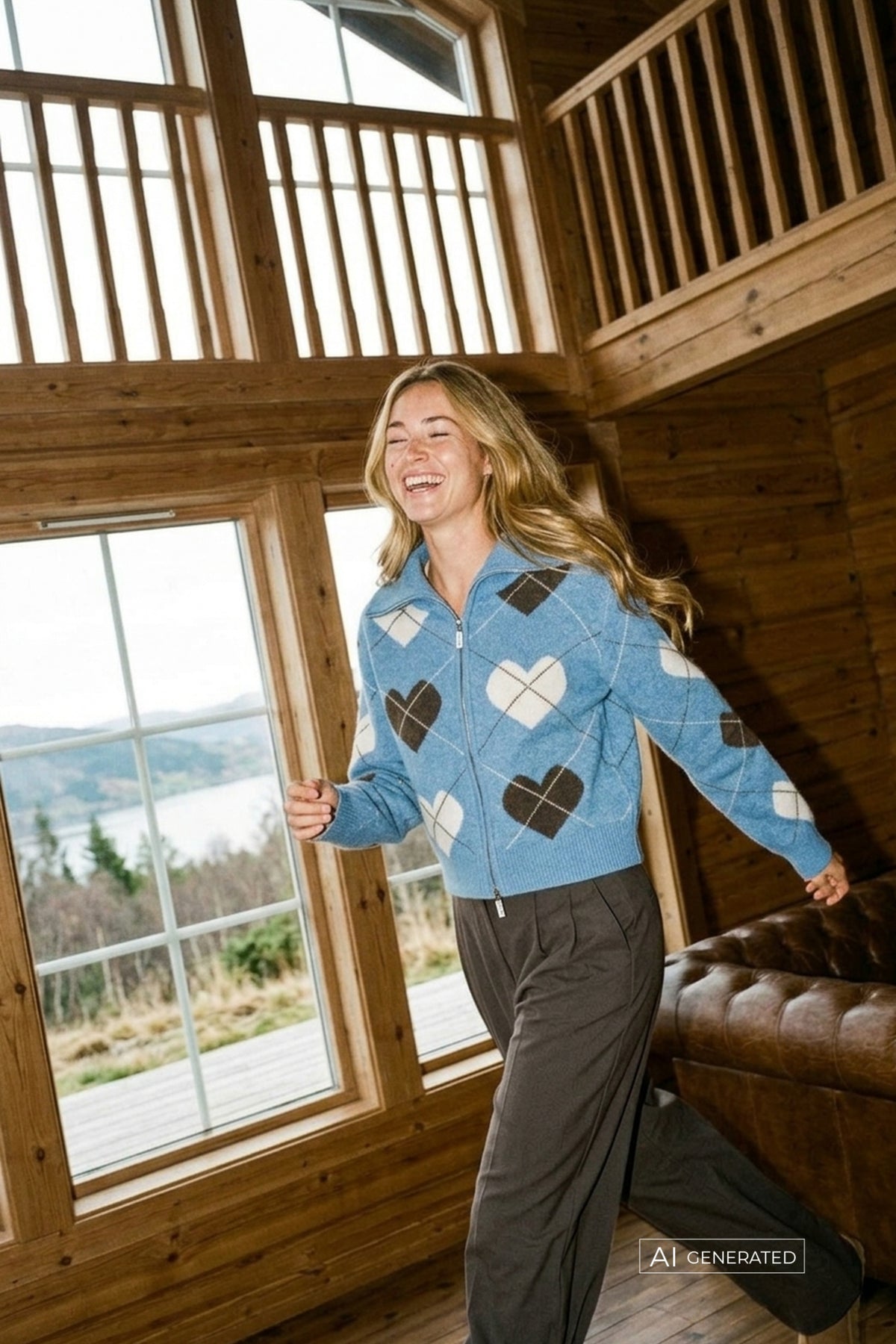 CRAS Siricras Cardigan Cardigan 7037 Blue Hearts