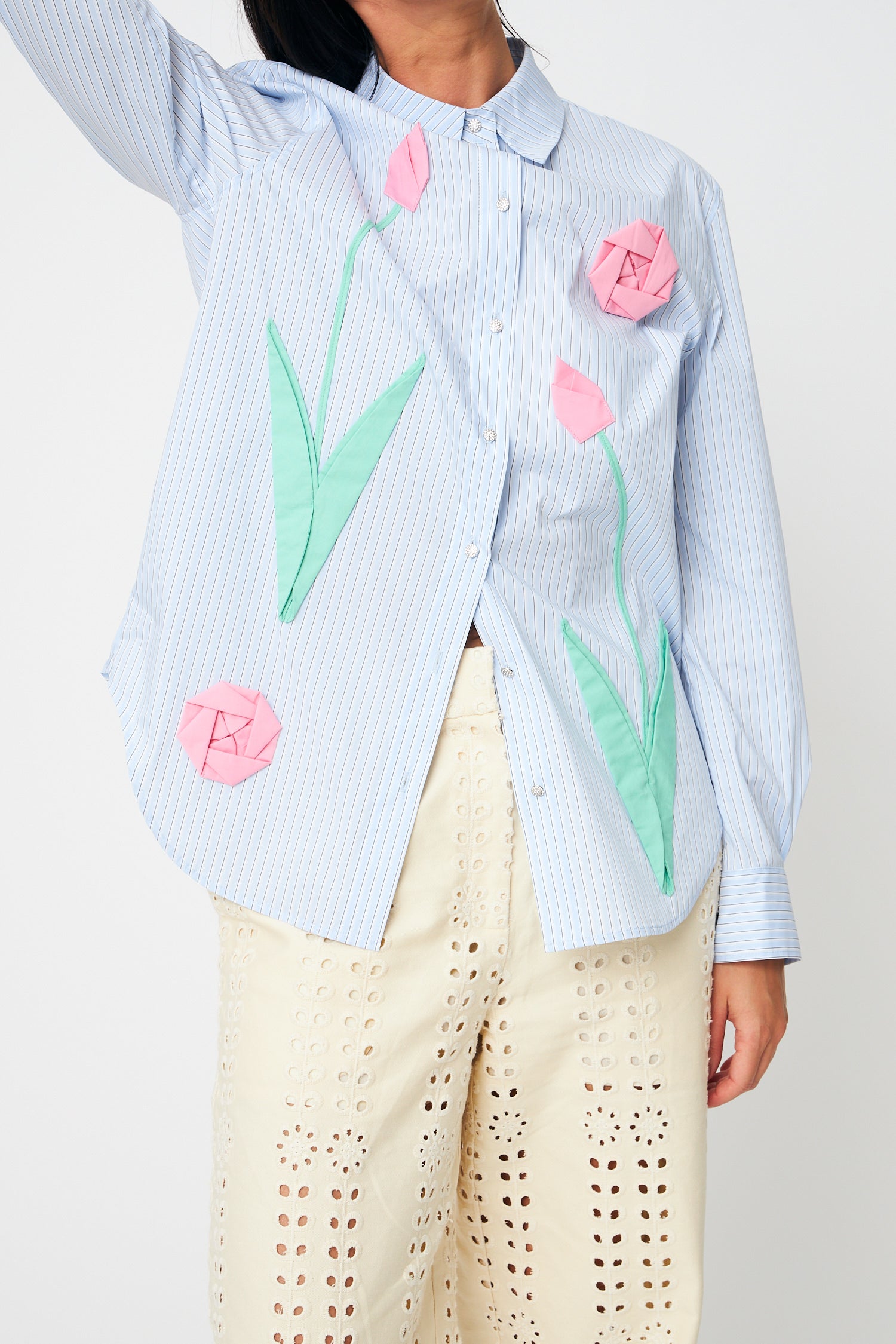 CRAS Sisselcras Shirt Shirt 7021 Blue Stripe