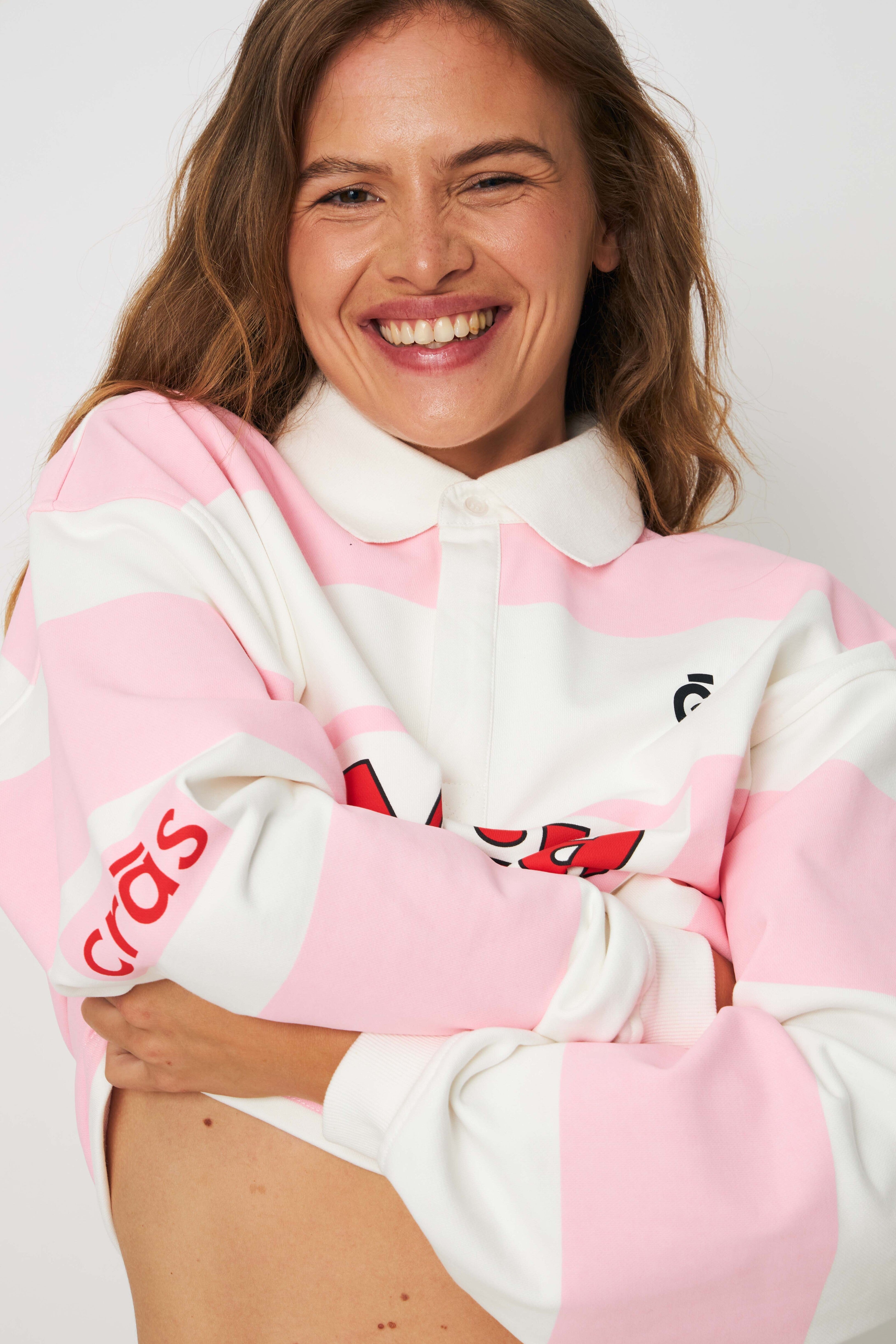 CRAS Sistacras Blouse Blouse 8151 Light Pink Ivory