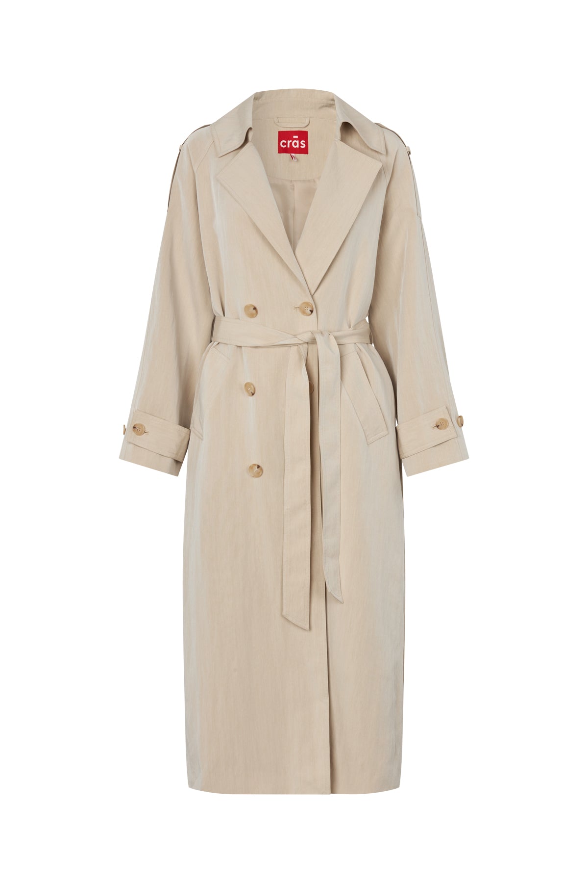 CRAS Spriicras Trench Coat Coat 2008 Greige