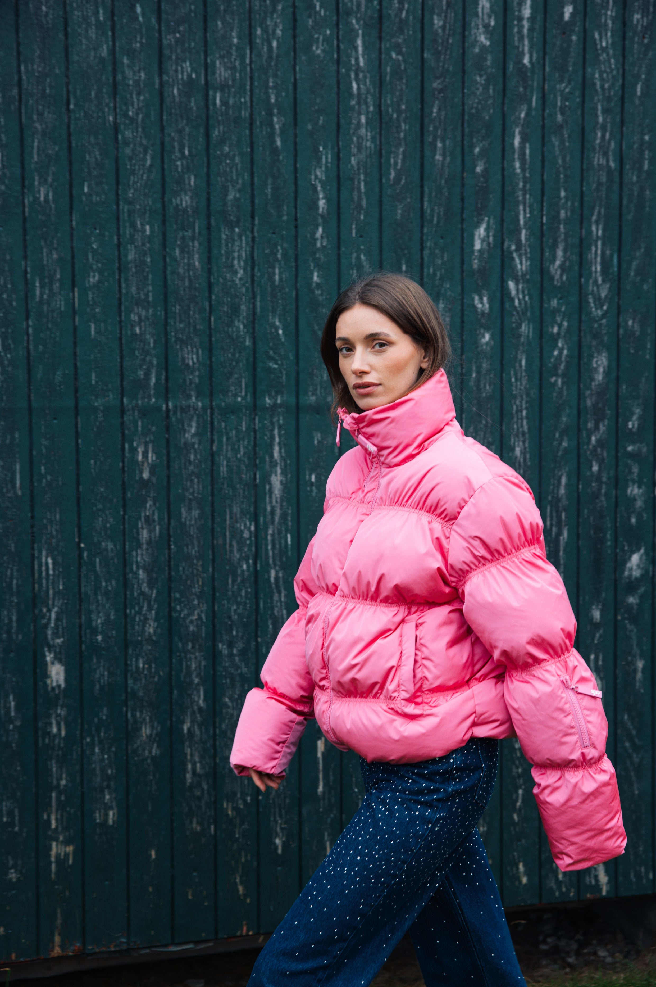 Cras Exclusive Valcras Puffer Jacket Jacket 4015 Pink