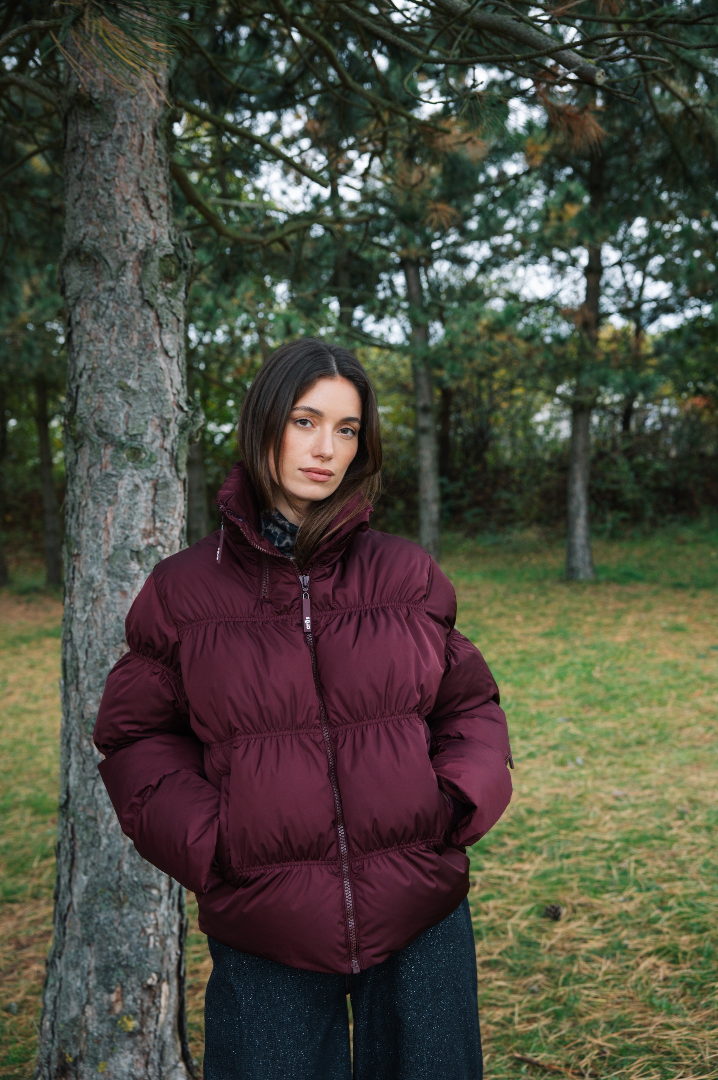 Cras Exclusive Valcras Puffer Jacket Jacket 4030 Bordeaux