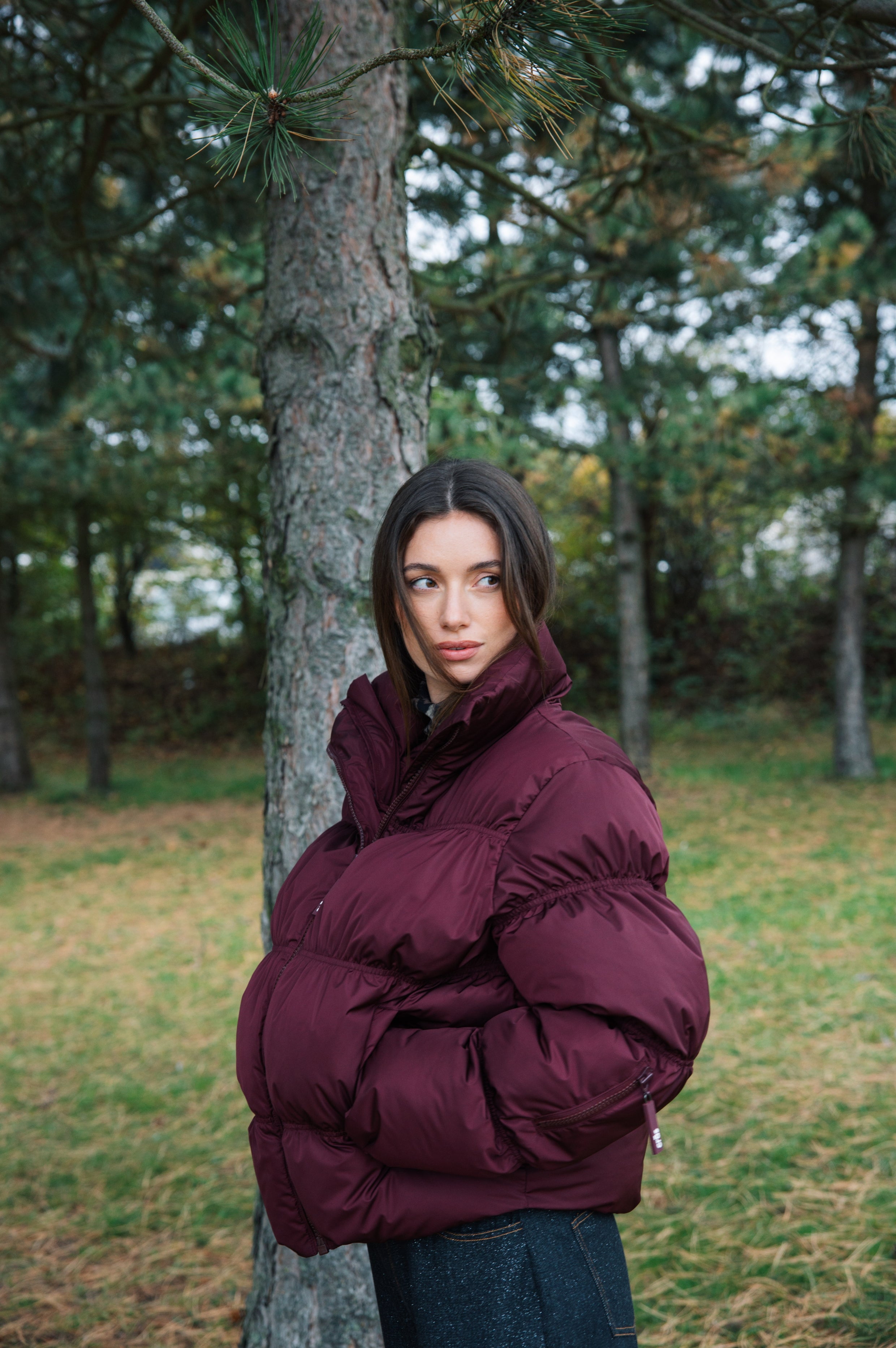 Cras Exclusive Valcras Puffer Jacket Jacket 4030 Bordeaux