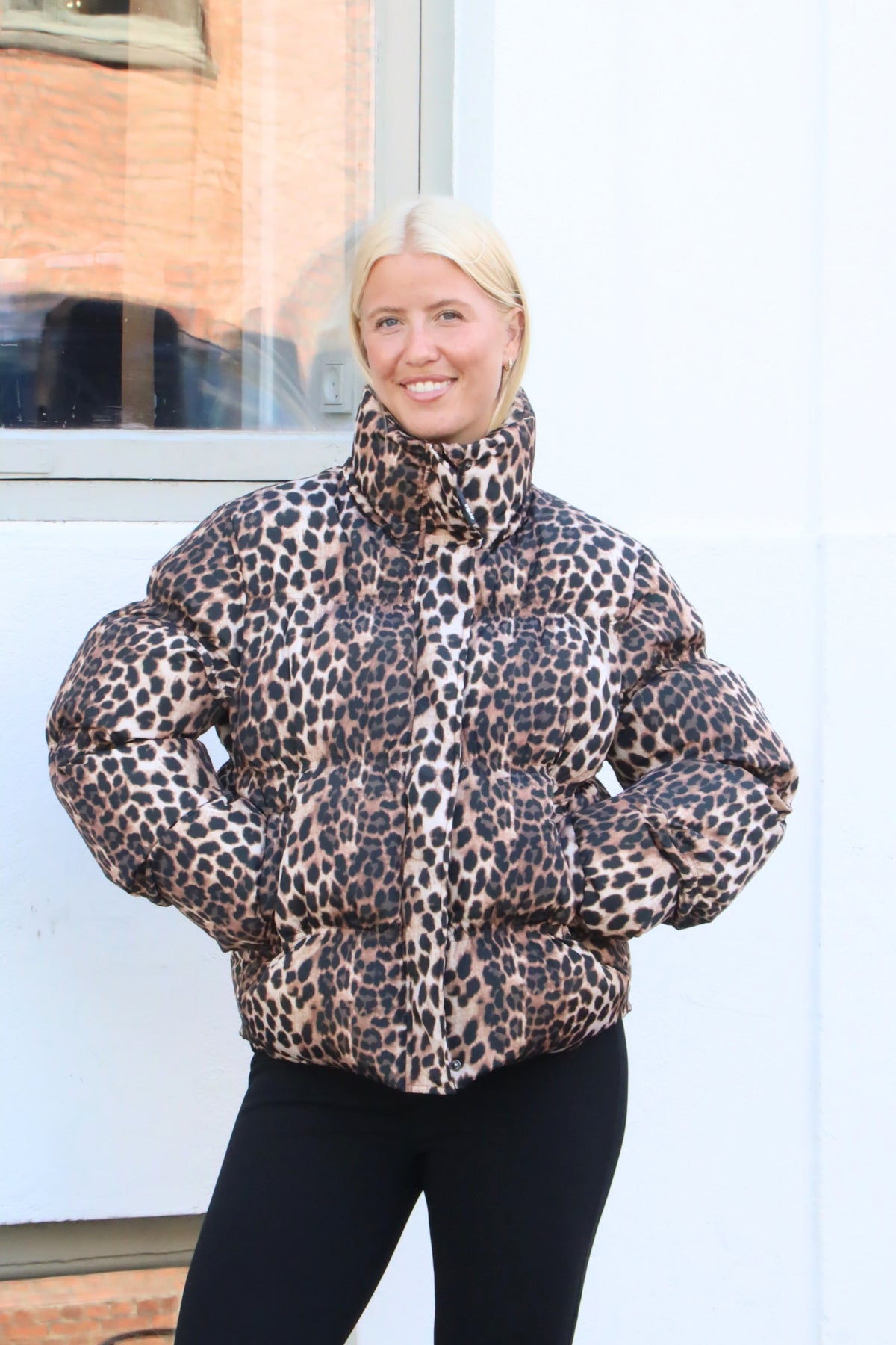 CRAS Valenciacras Puffer Jacket Jacket Leo Tanned