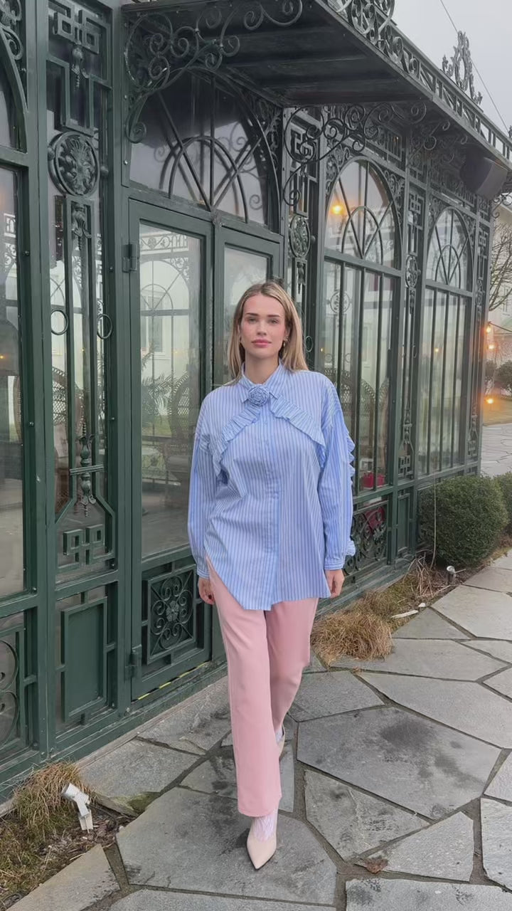 CRAS Bloomingcras Shirt Shirt 7021 Blue Stripe
