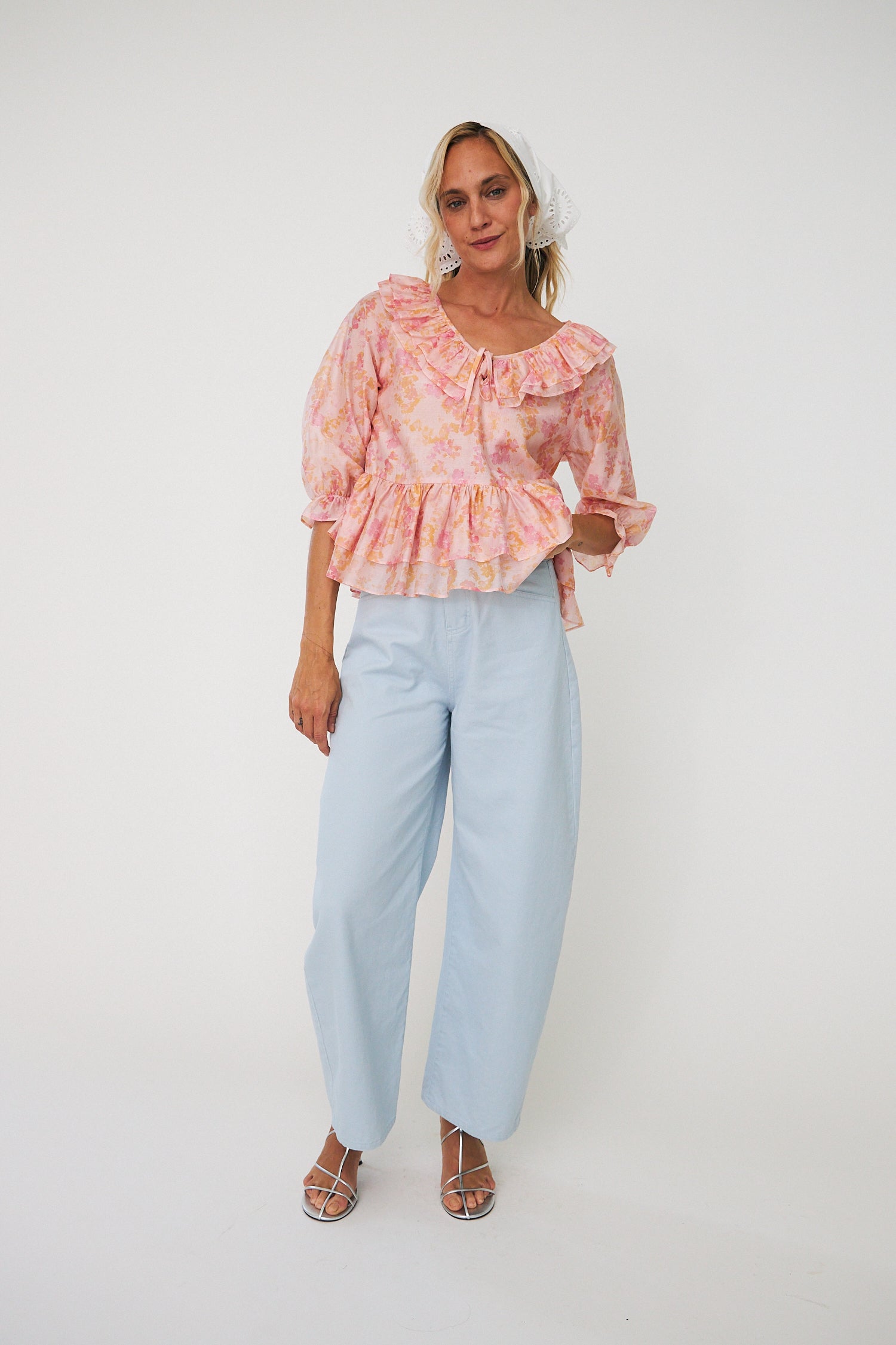CRAS Adacras Pants Pants 7036 Light Blue