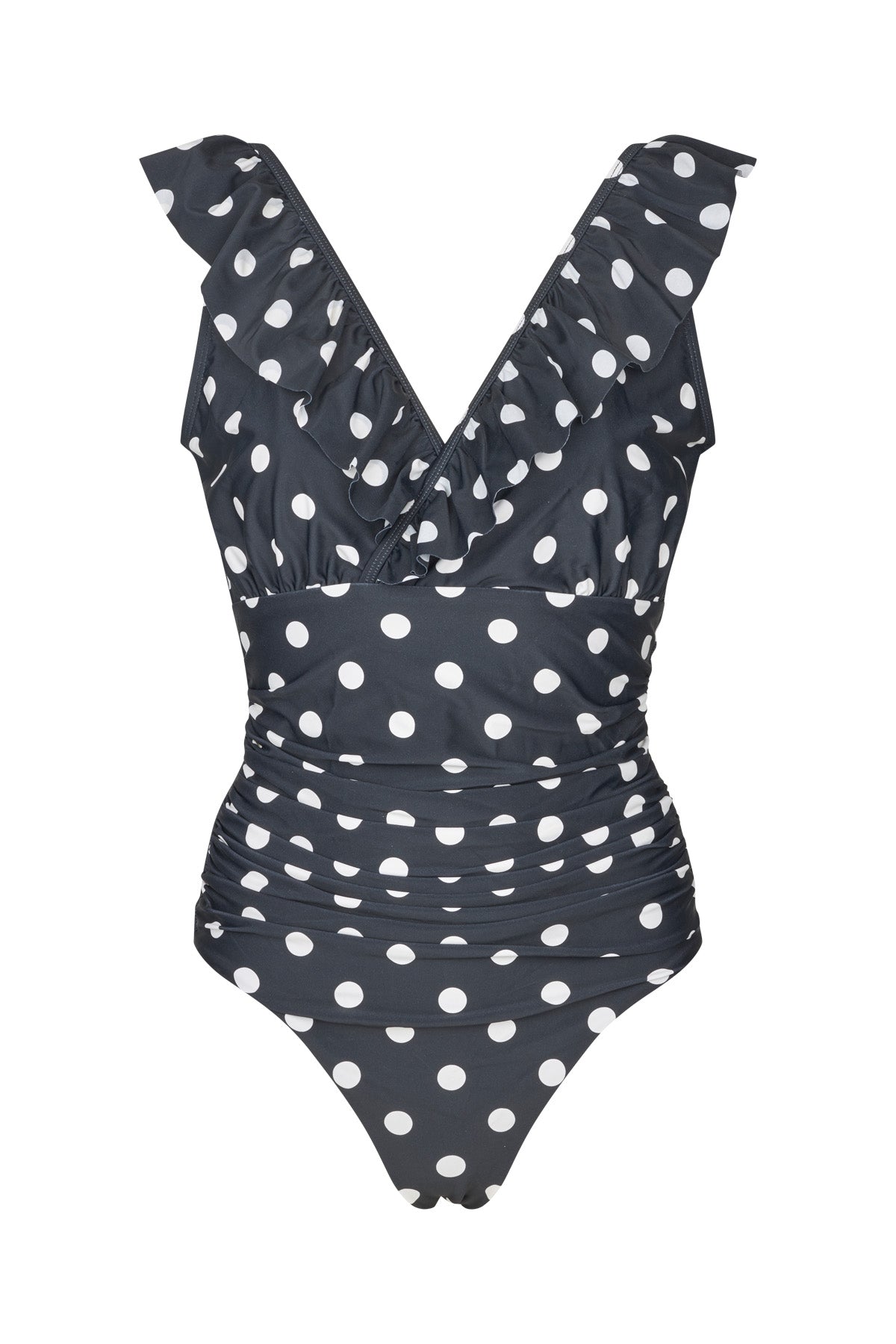 CRAS Agnes Swimsuit Swimwear 8123 Black White Dot