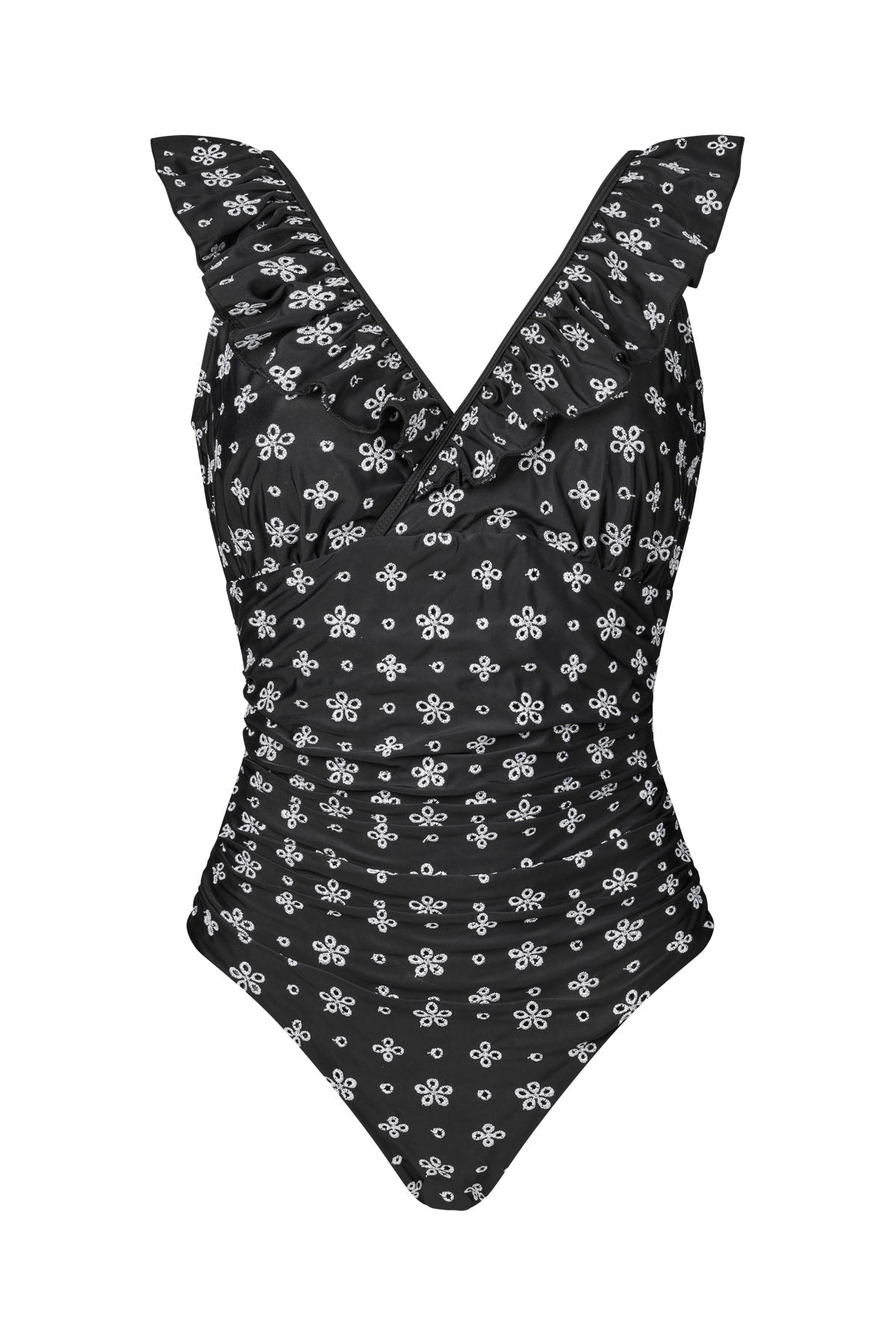 CRAS Agnes Swimsuit Swimwear 8158 Black/White