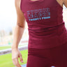 Hybrid League Twenty Four AlphaHL Tank Top Top 2012 Maroon Banner