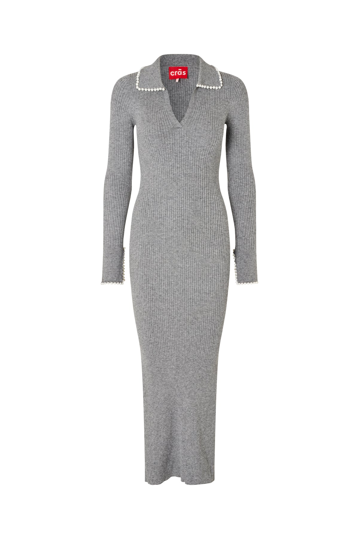 CRAS Alyssacras Dress Knit 9003 Grey Melange