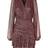 CRAS Angel Dress Dress 4028 Silver Bordeaux