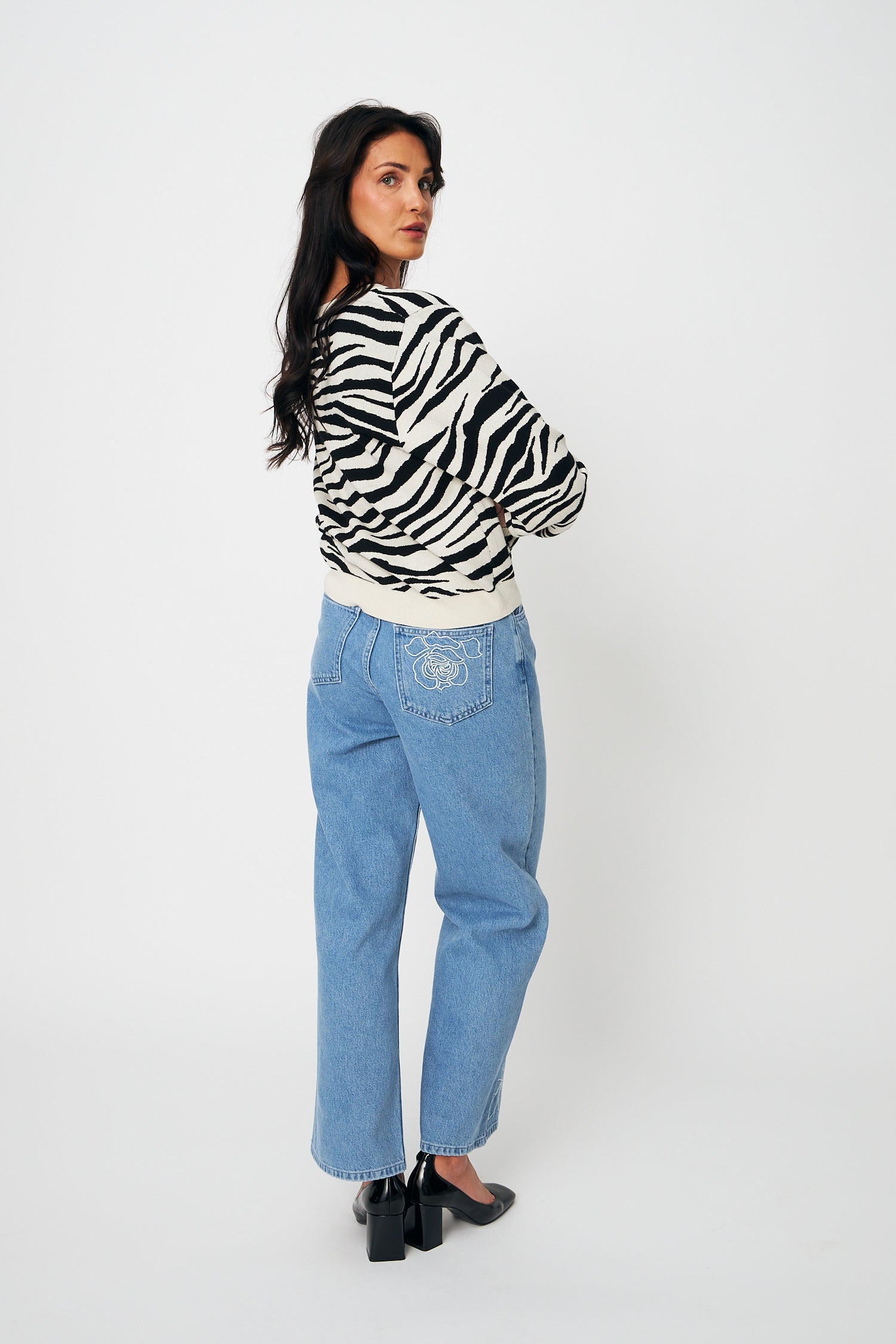 CRAS Angiecras Cardigan Knit 8087 Zebra