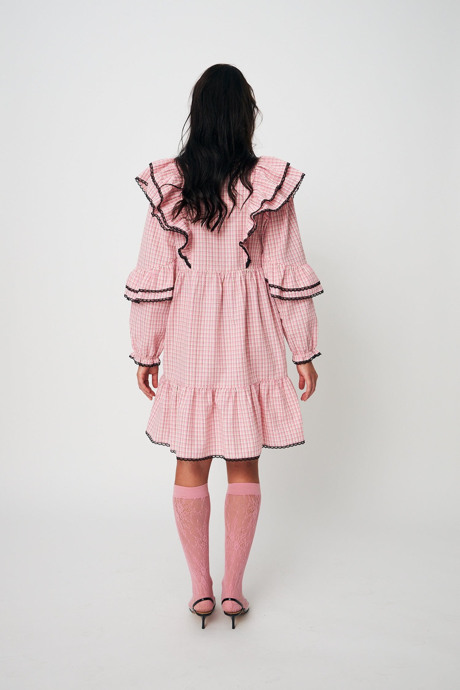 CRAS Aspacras Dress Dress 8114 Pink Check