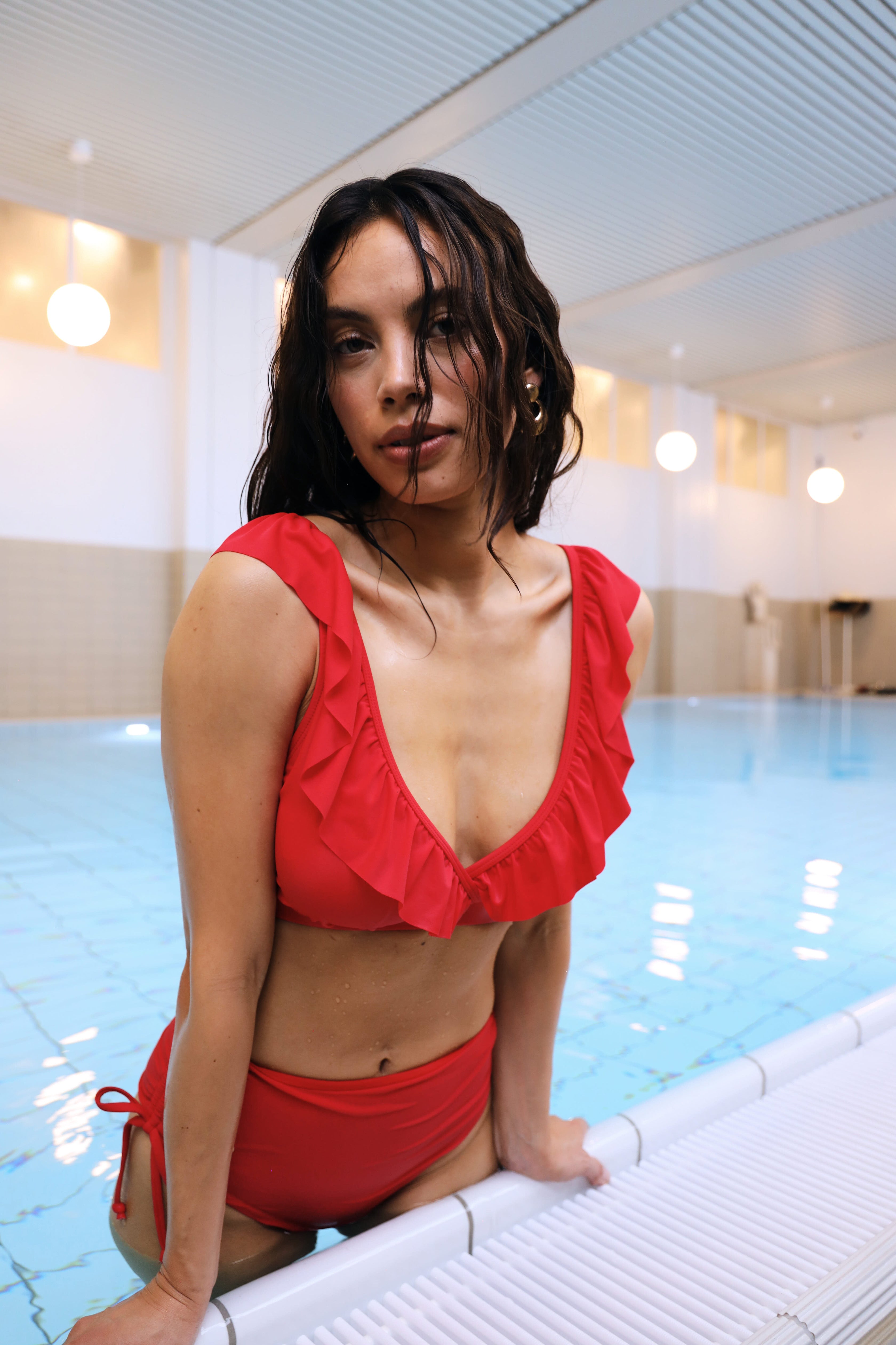 CRAS Astrid Bikini Top Swimwear 4048 Hibiscus