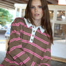 CRAS Beacras Blouse Blouse 8079 Brown/Pink