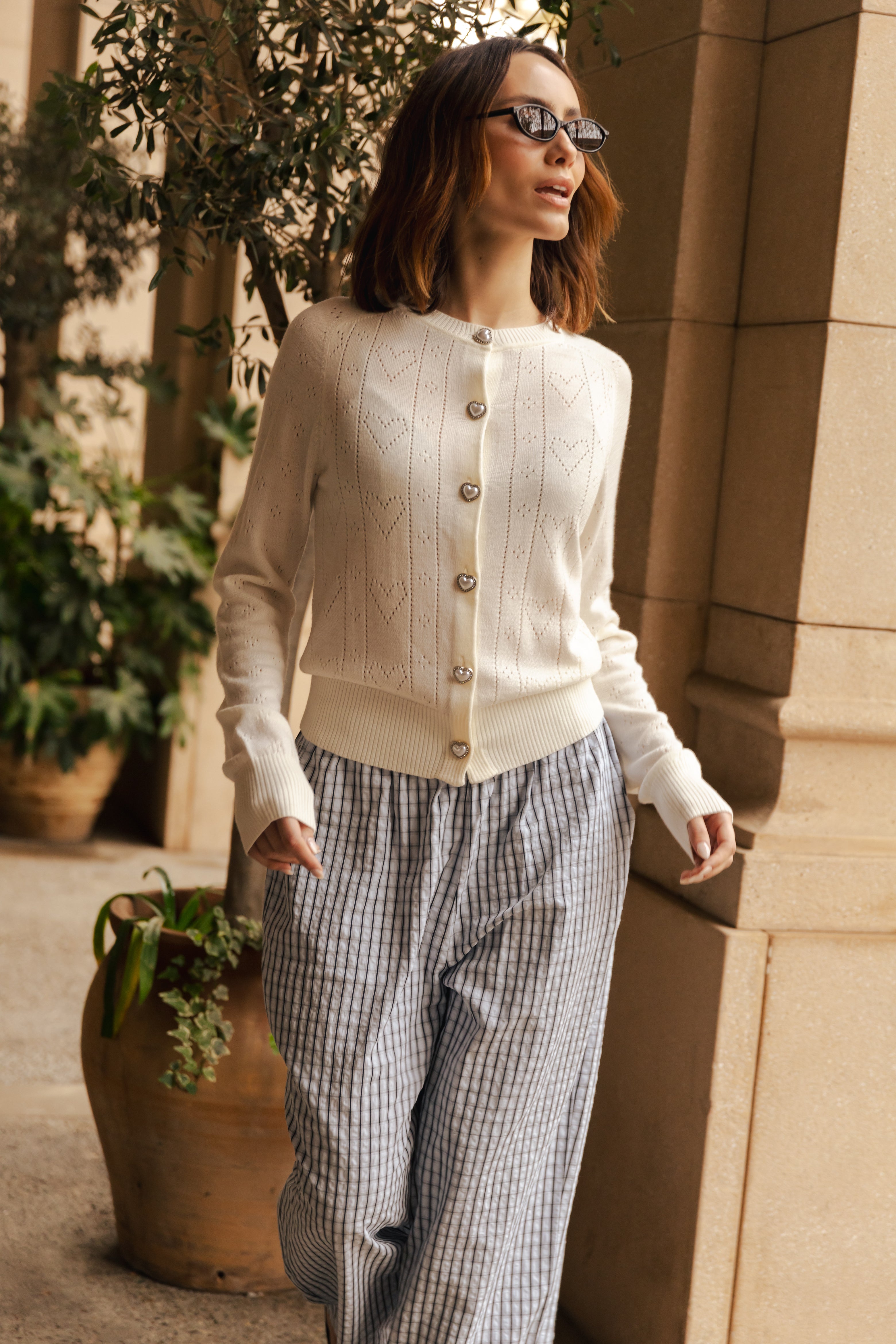 CRAS Blaircras Cardigan Knit 1009 Ivory