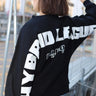 Hybrid League Twenty Four BoldHL Sweatshirt Blouse 9998 Meteorite Black