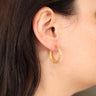 CRAS Jewellery BoscastleCras Earring Jewellery 18K Gold Plated
