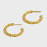 Cras Exclusive BoscastleCras Earring Jewellery 18K Gold Plated