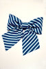 Bowcras Hairclips - Blue Stripe