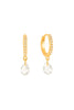 CambridgeCras Earring - Gold Plated Crystal CZ