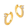 CRAS CarlieCras Earring Jewellery 18K Gold Plated