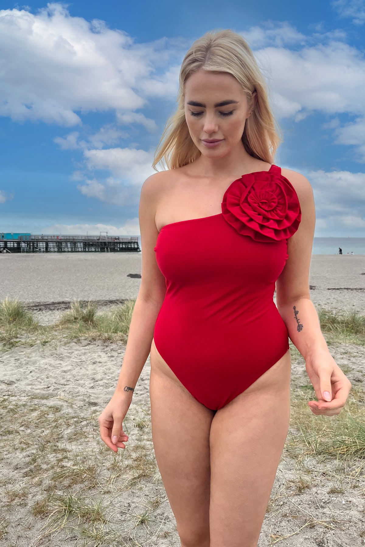 CRAS Carrie Swimsuit Swimwear 4000 Racing Red