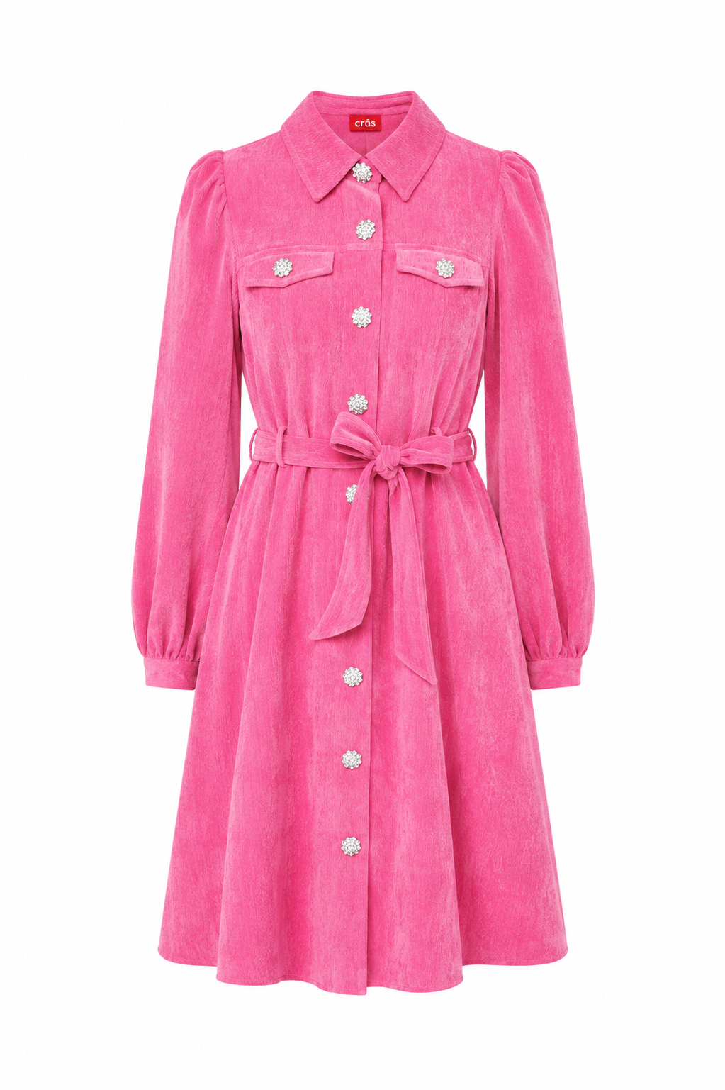 CRAS Celine Dress Dress 4010 Carmine Rose
