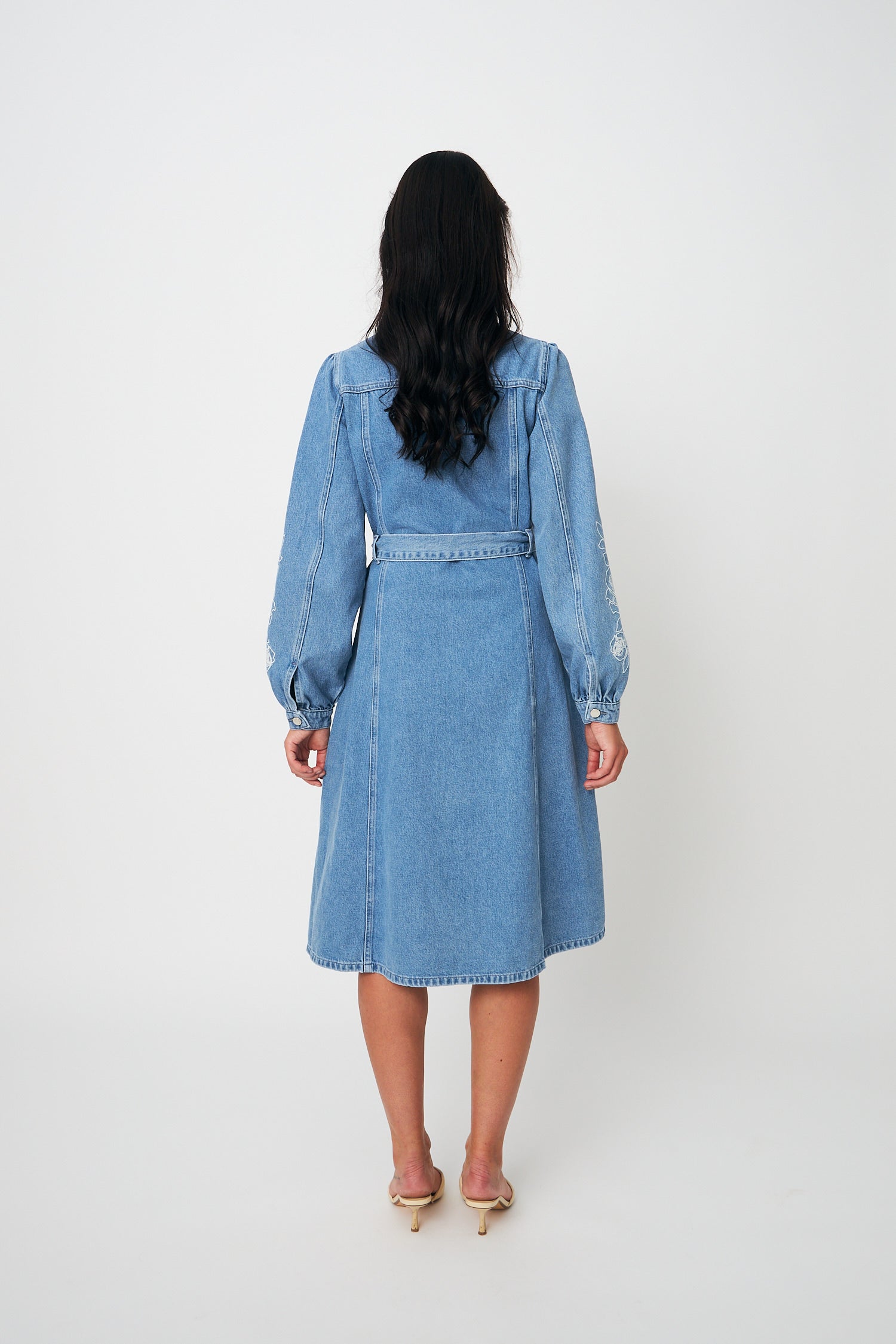 CRAS Celinecras Dress Dress 7035 Medium Blue