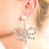 CRAS Jewellery Chicagocras Earring Jewellery Silver color