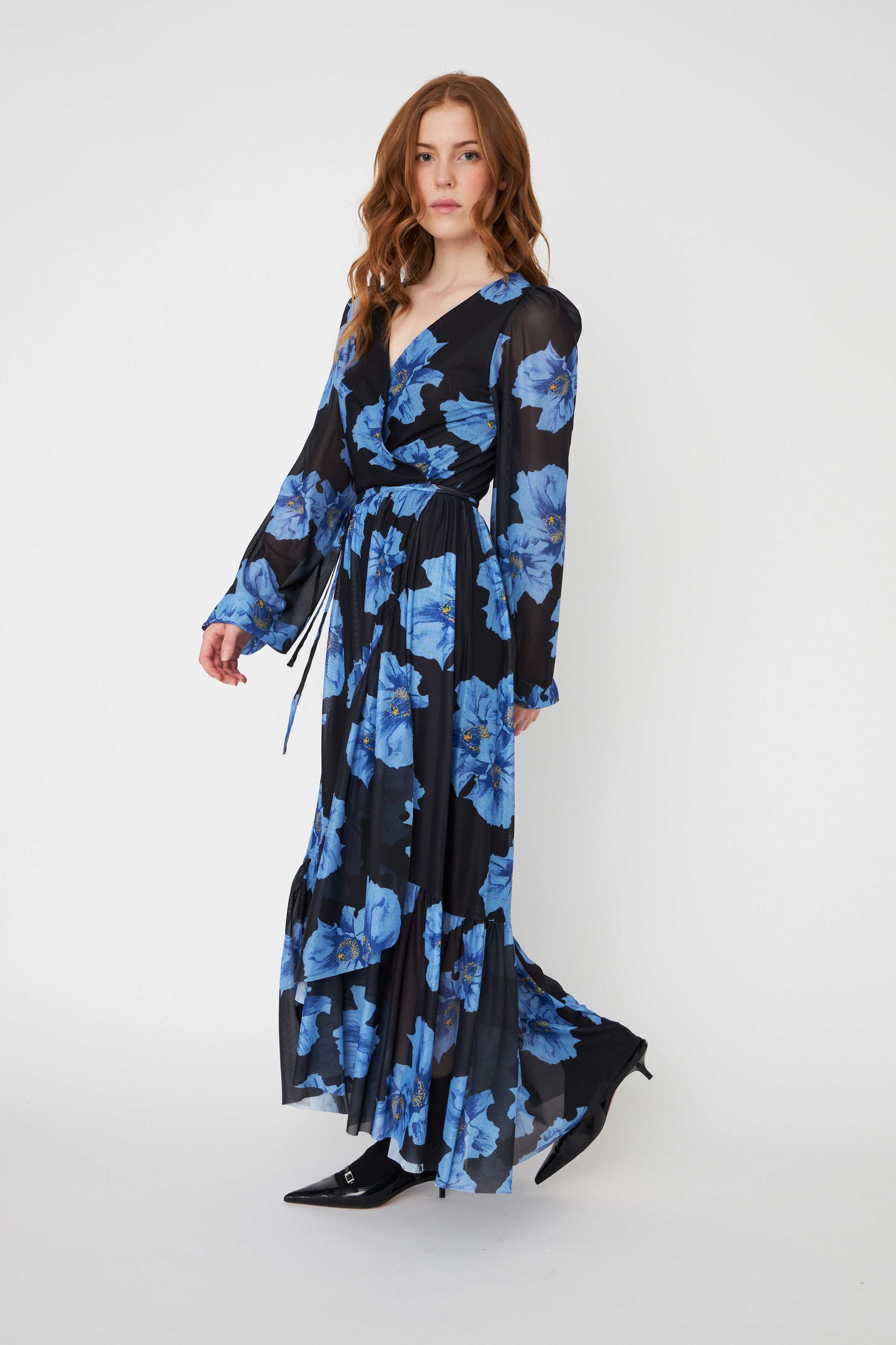CRAS Debbiecras Dress Dress 8124 Blue Poppy
