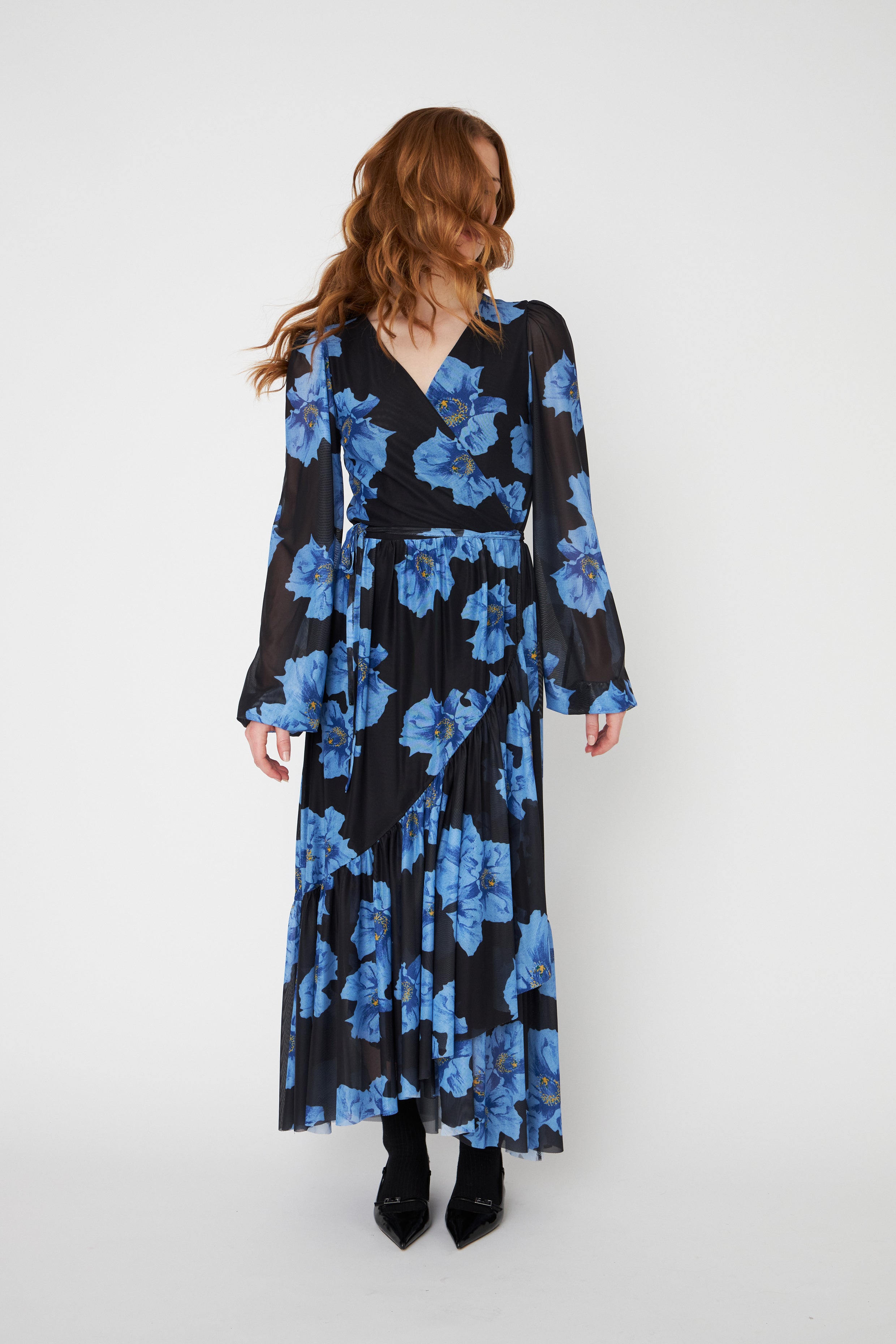 CRAS Debbiecras Dress Dress 8124 Blue Poppy