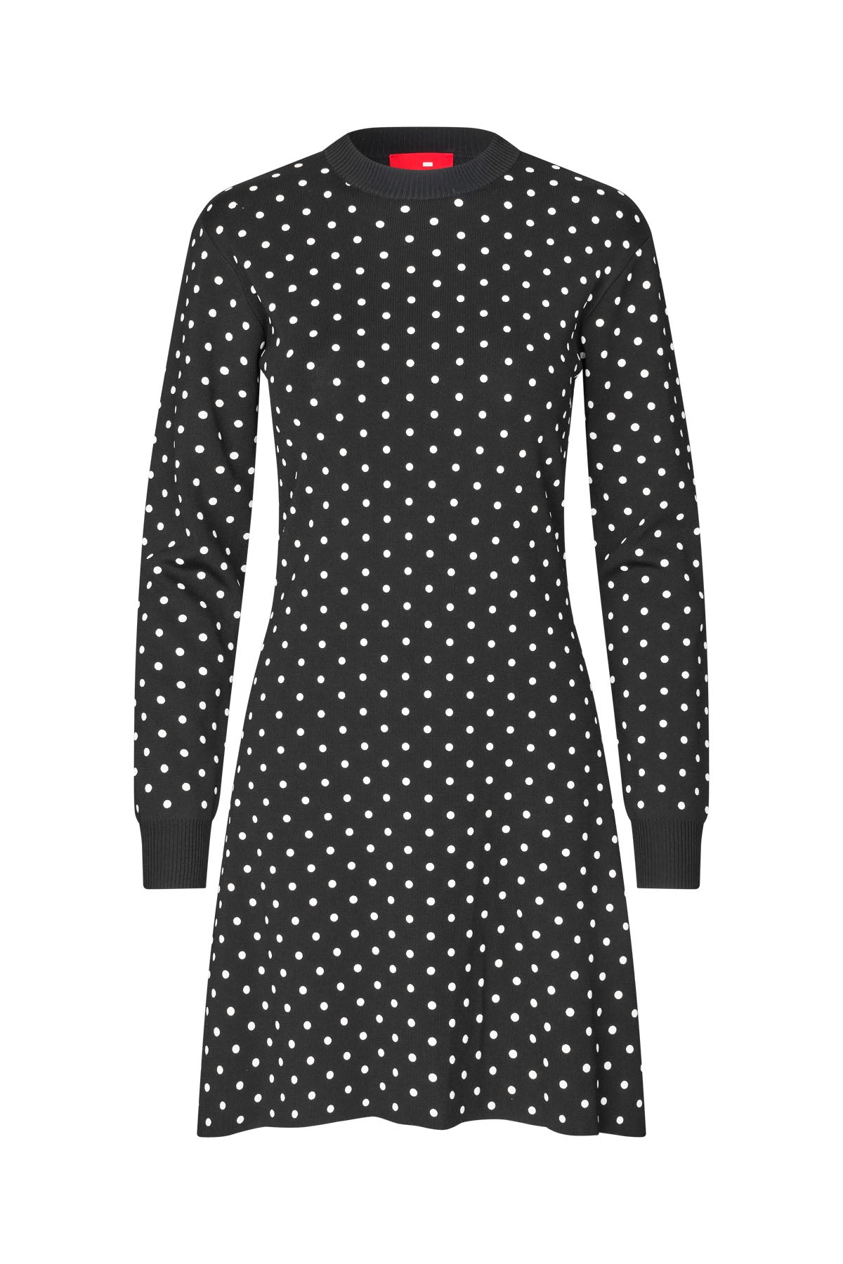CRAS Elinecras Dress Knit 8032 Black Dot
