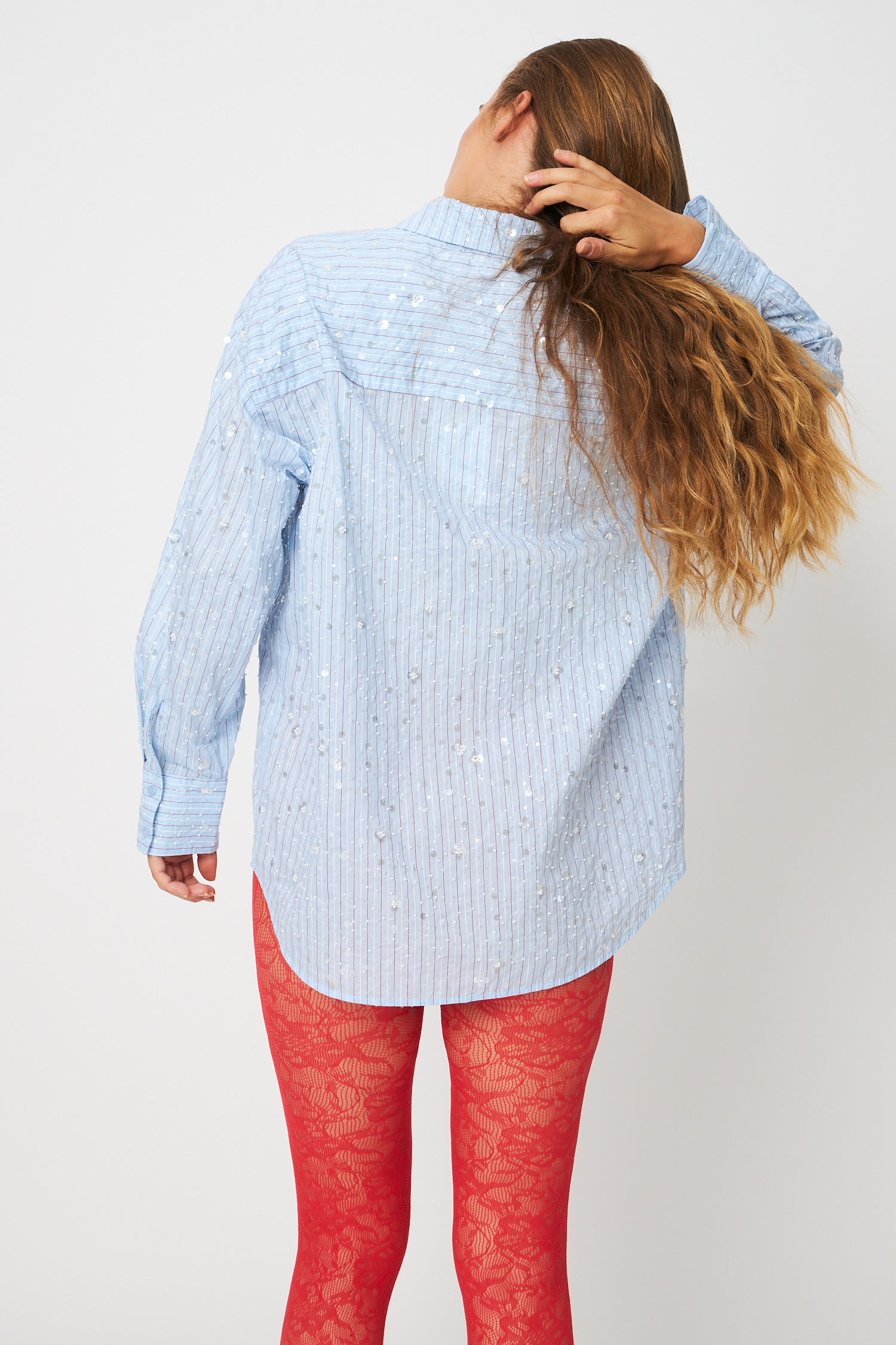 CRAS Elliecras Shirt Shirt 8061 Blue Multi stripe