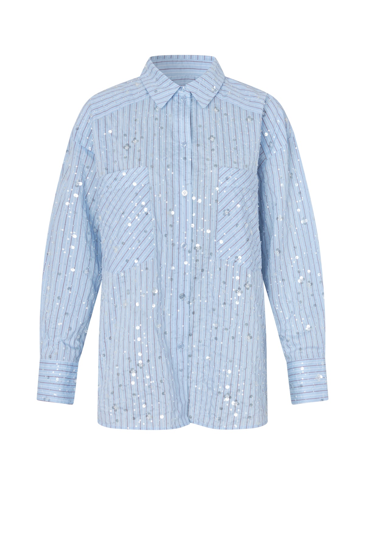 CRAS Elliecras Shirt Shirt 8061 Blue Multi stripe