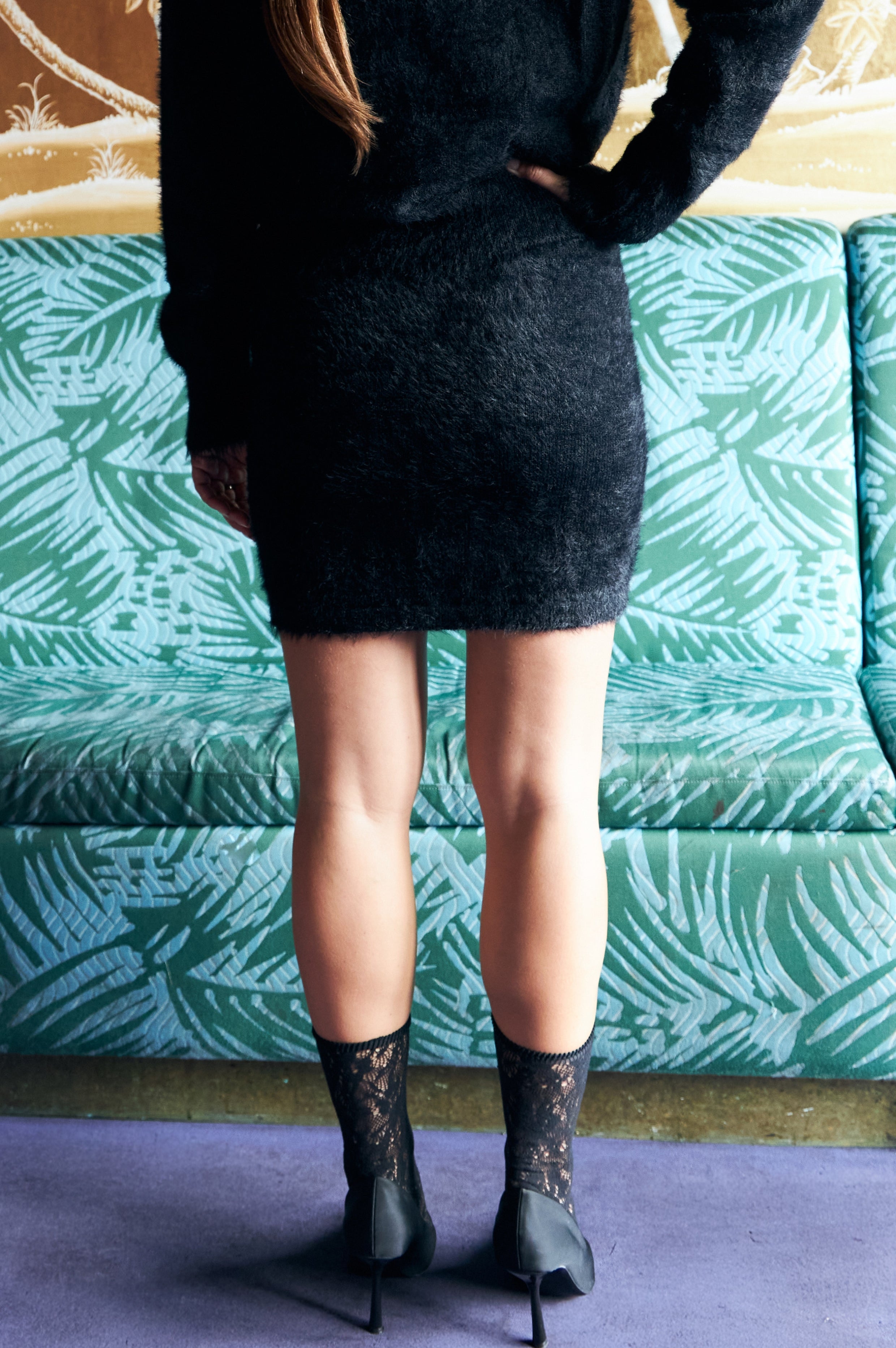 Cras Exclusive Elviracras Skirt Skirt 9999 Black