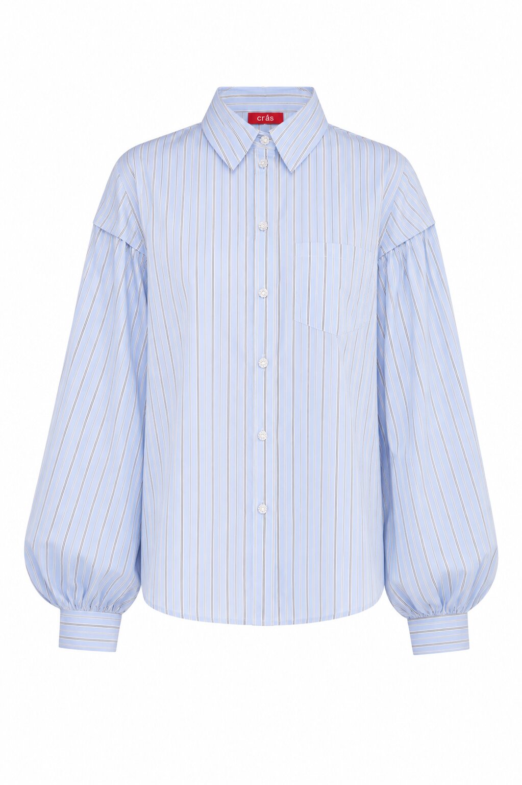 CRAS Finacras Shirt Shirt Blue Stripe