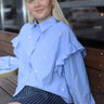 Cras Exclusive Flocras Shirt Shirt 7021 Blue Stripe