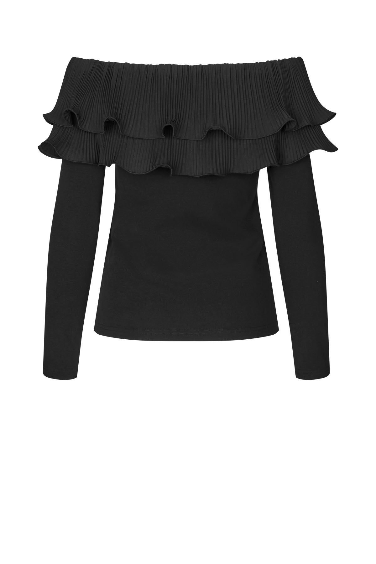 CRAS Flouncecras Blouse Blouse 9999 Black