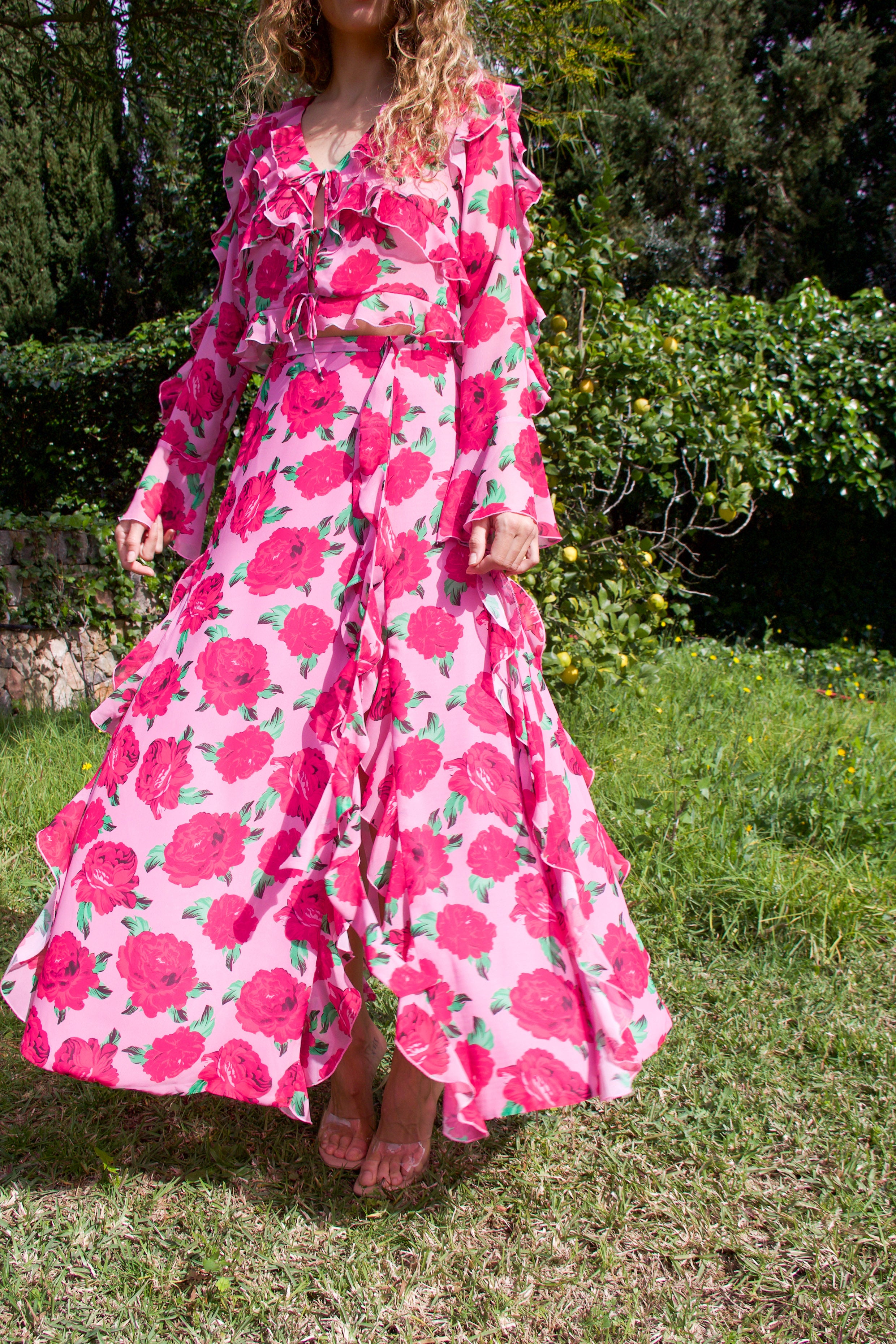 CRAS Georgia Skirt Skirt 8097 Pink Rosette
