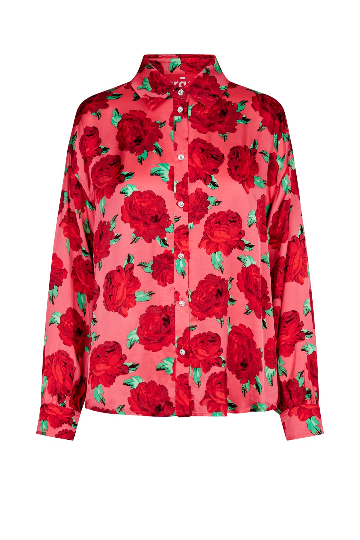 CRAS Gina Shirt Shirt 8019 Coral Roses