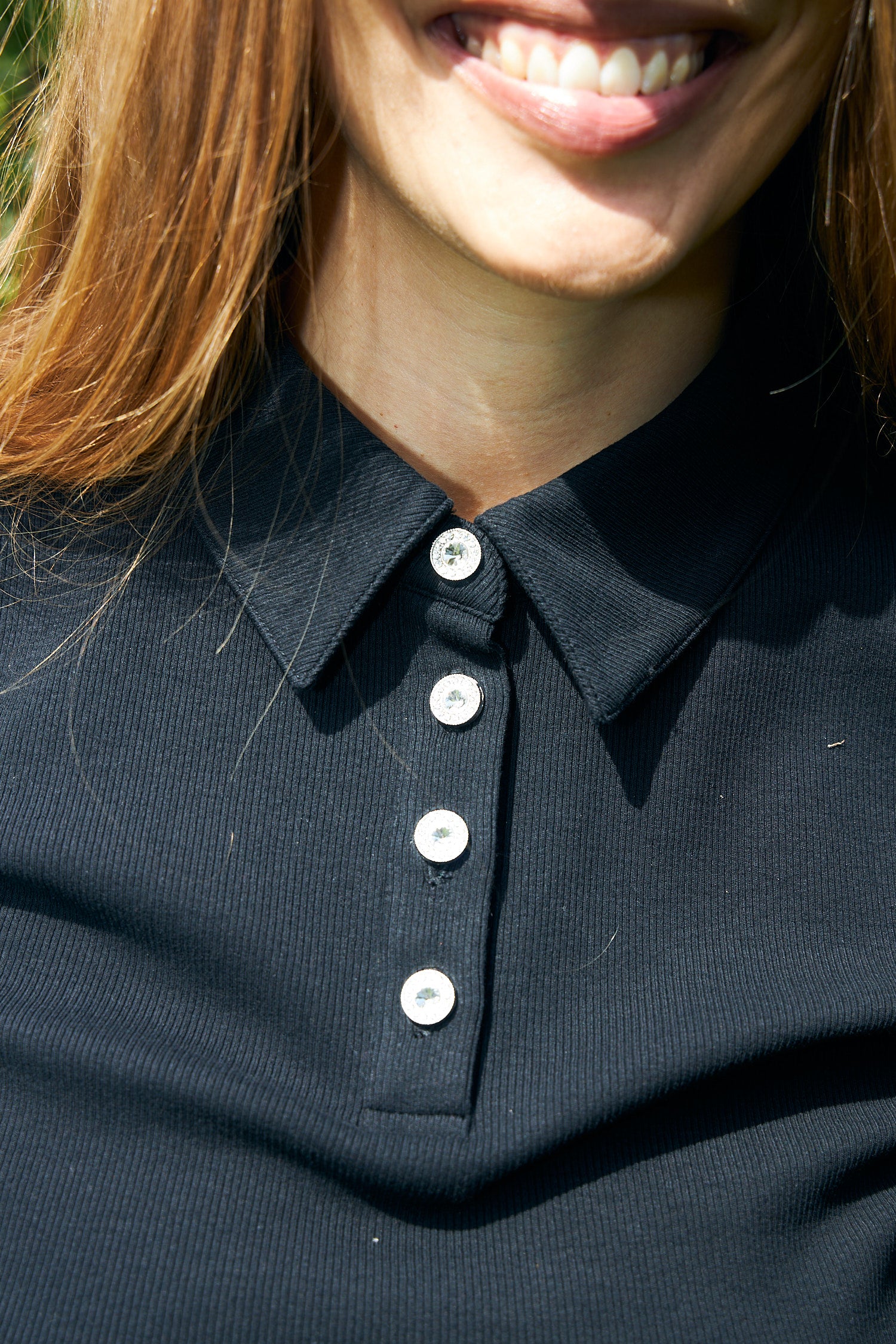 Cras Exclusive Ivonacras Blouse T-shirt 9999 Black
