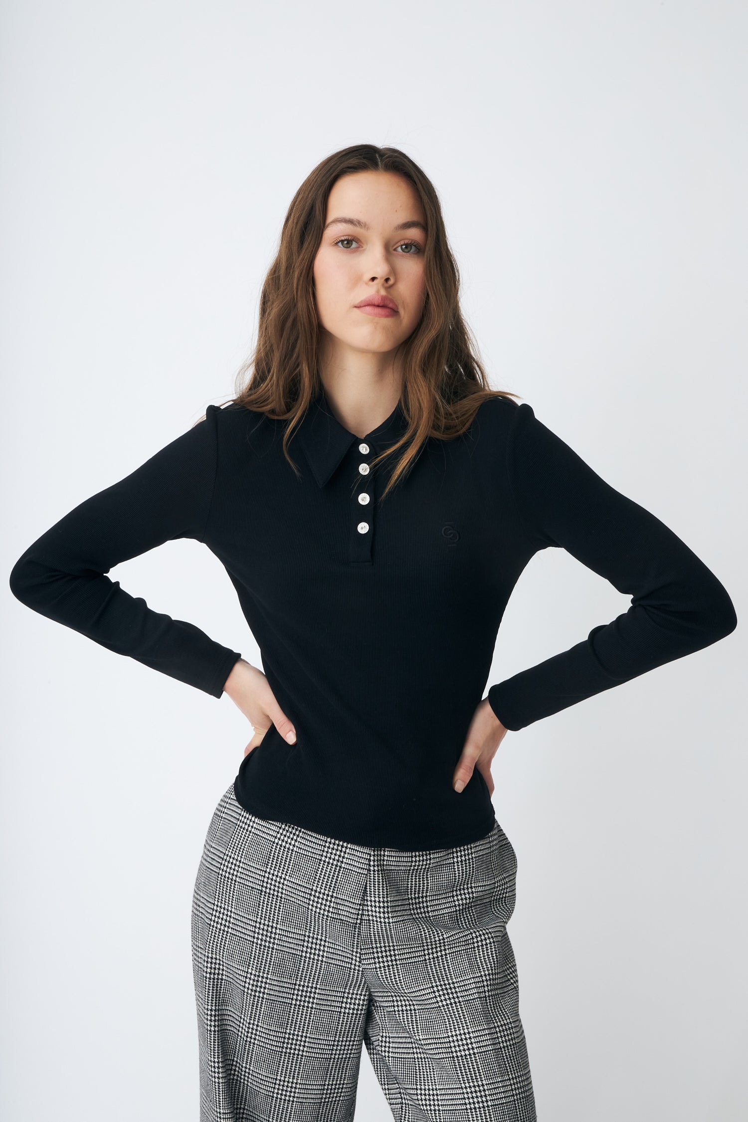 CRAS Ivonecras Blouse Blouse 9999 Black