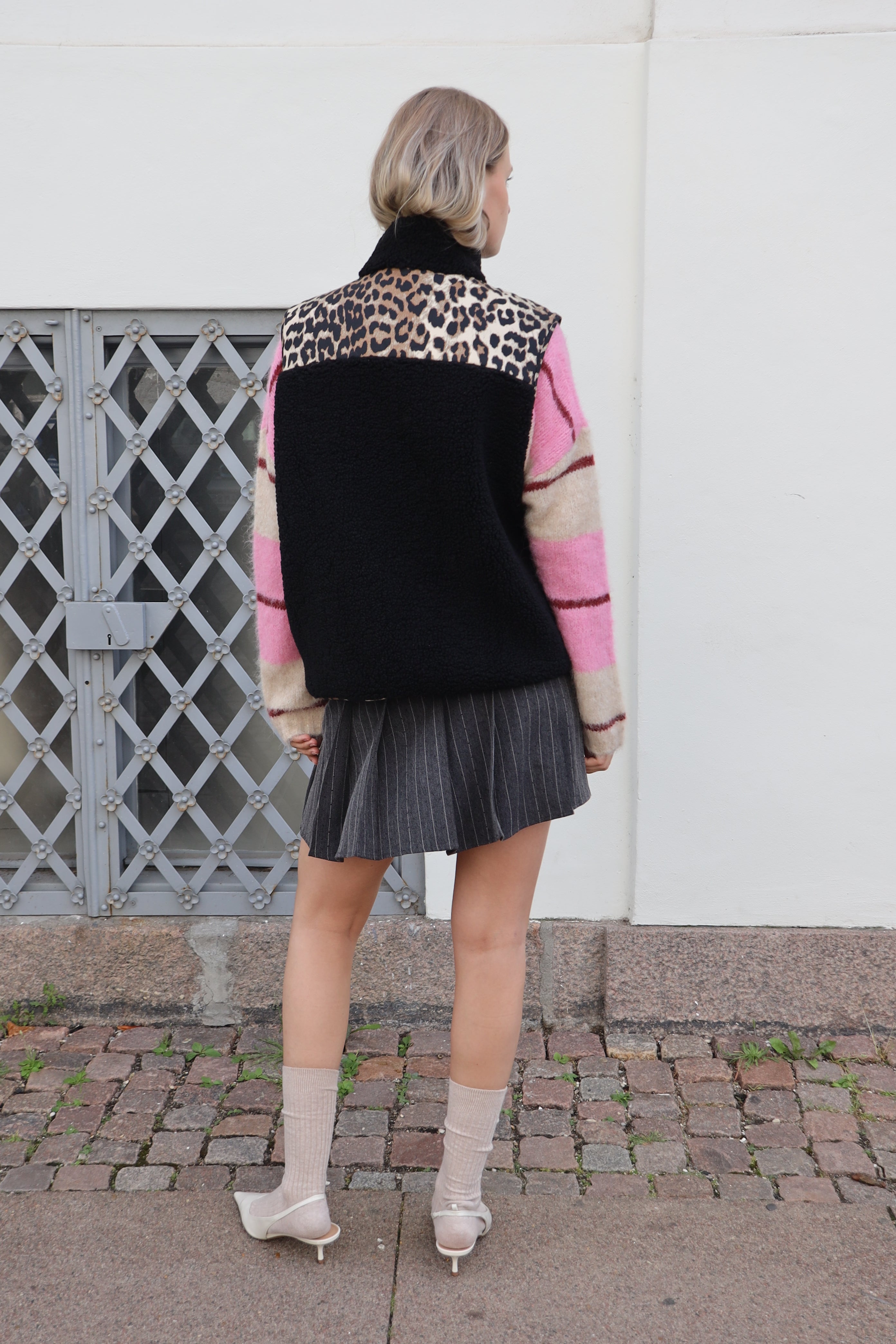 Cras Exclusive Janicecras Vest Jacket 8067 Urban Leo