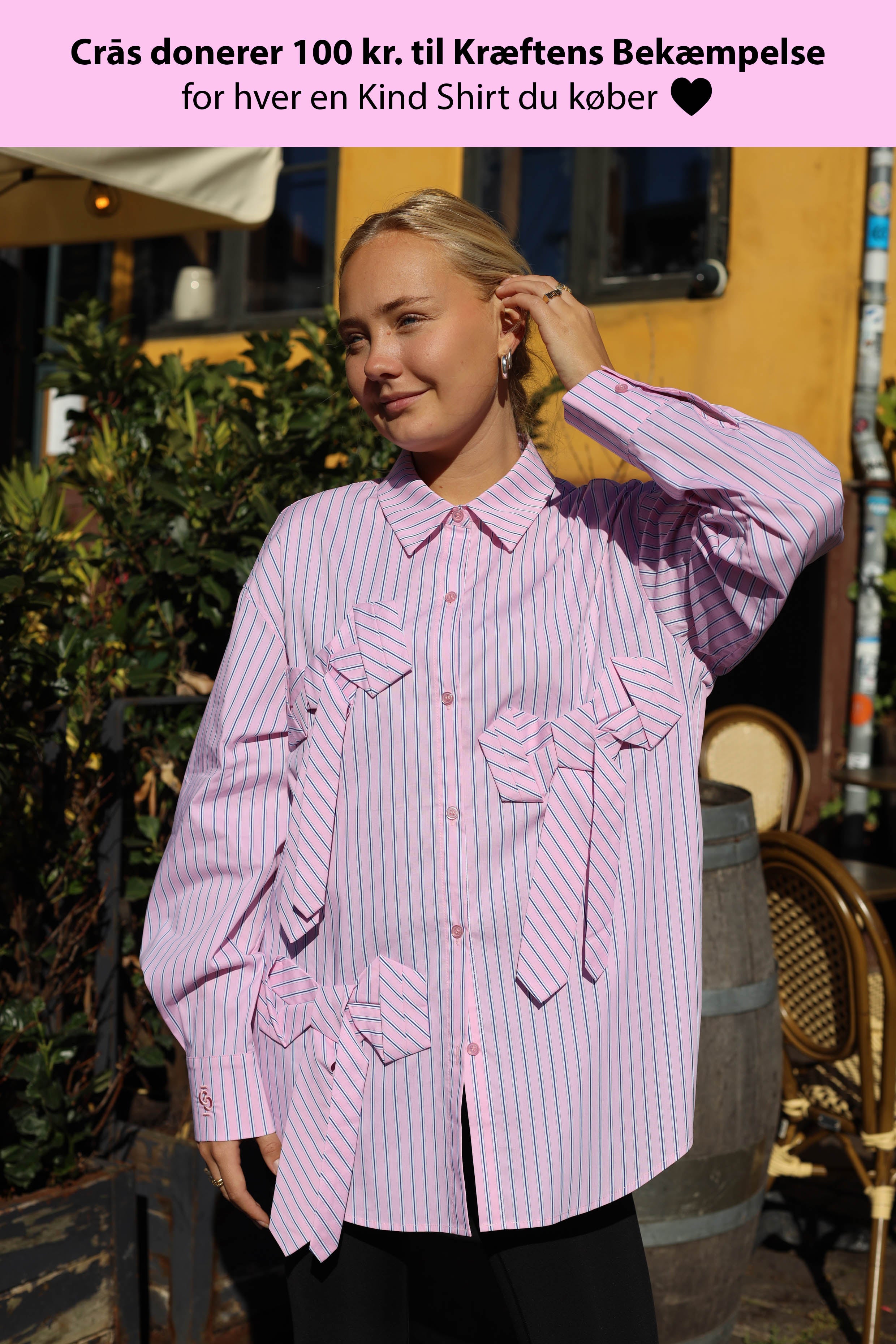 CRAS Kindcras Shirt Shirt 8082 Kind Pink Stripe