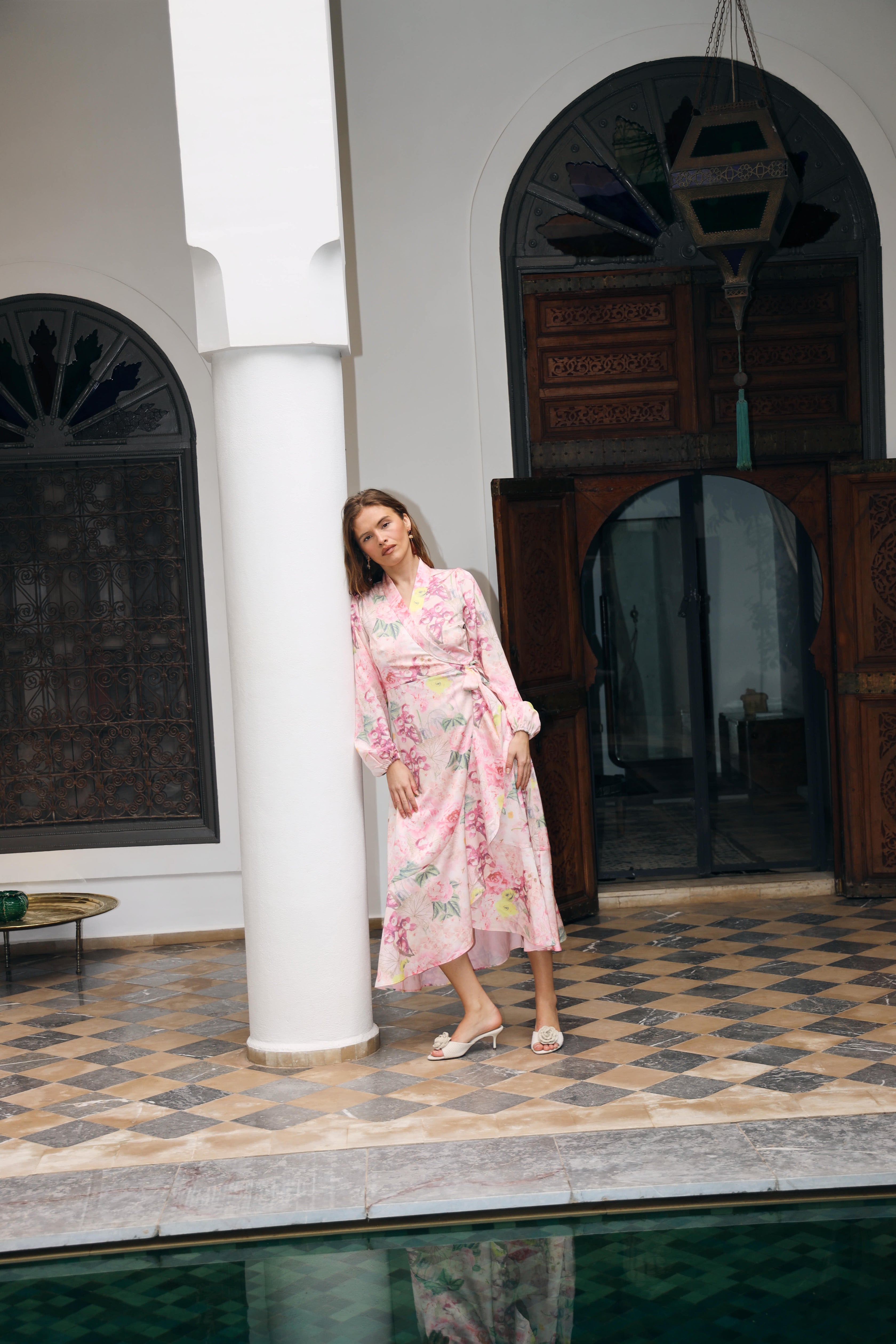 CRAS Laracras Dress Dress 8156 Floral Garden