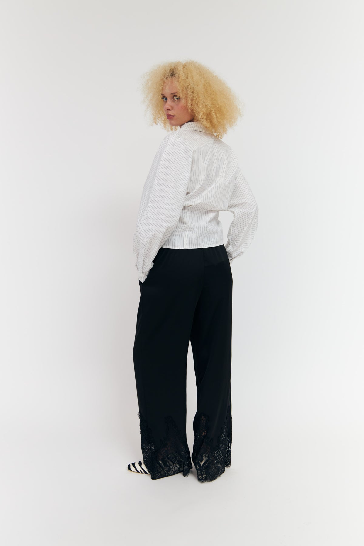 CRAS Laralilcras Pants Pants 9999 Black