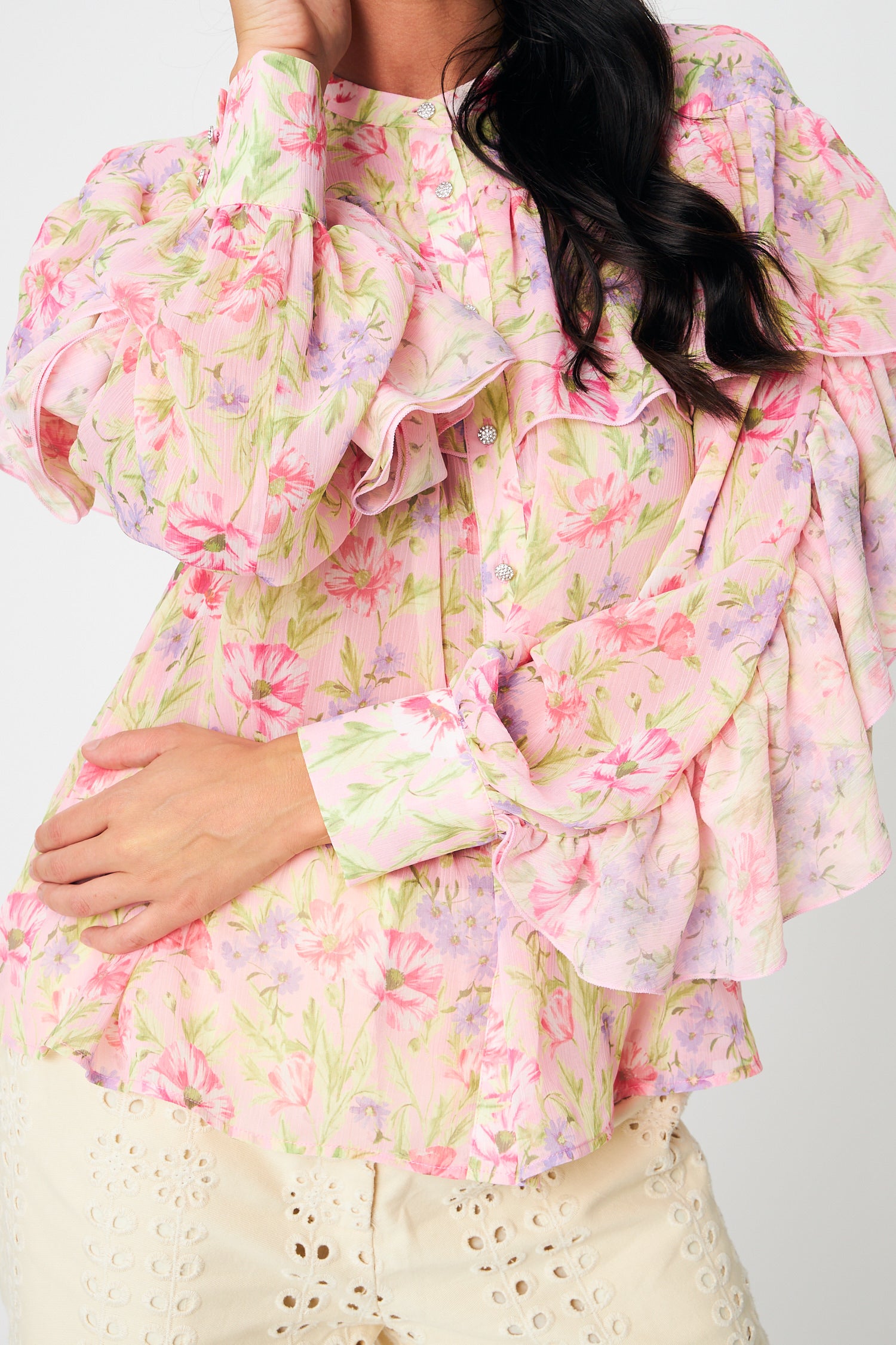 CRAS Laralilcras Shirt Shirt 8147 Blossom Meadow