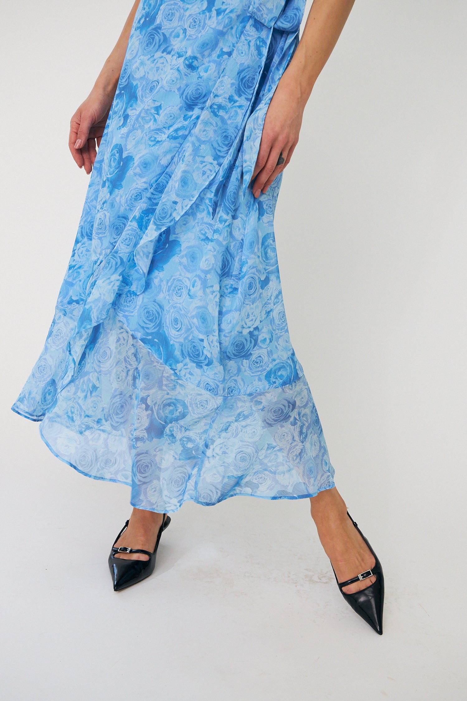 CRAS Lineacras Dress Dress 8157 Blue Rosengarden